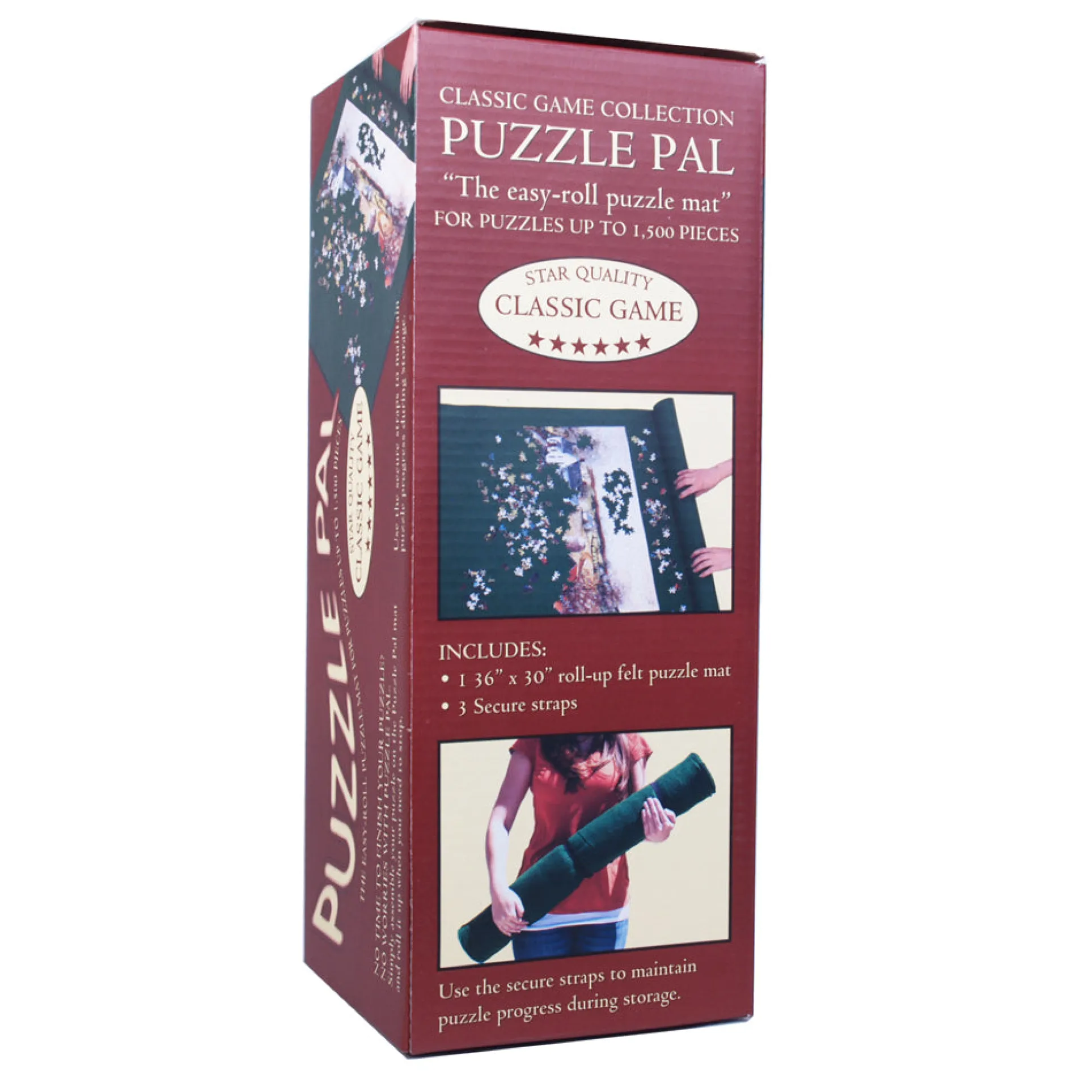 John N. Hansen Co. Puzzle Pal - Roll-Up Felt Puzzle Mat