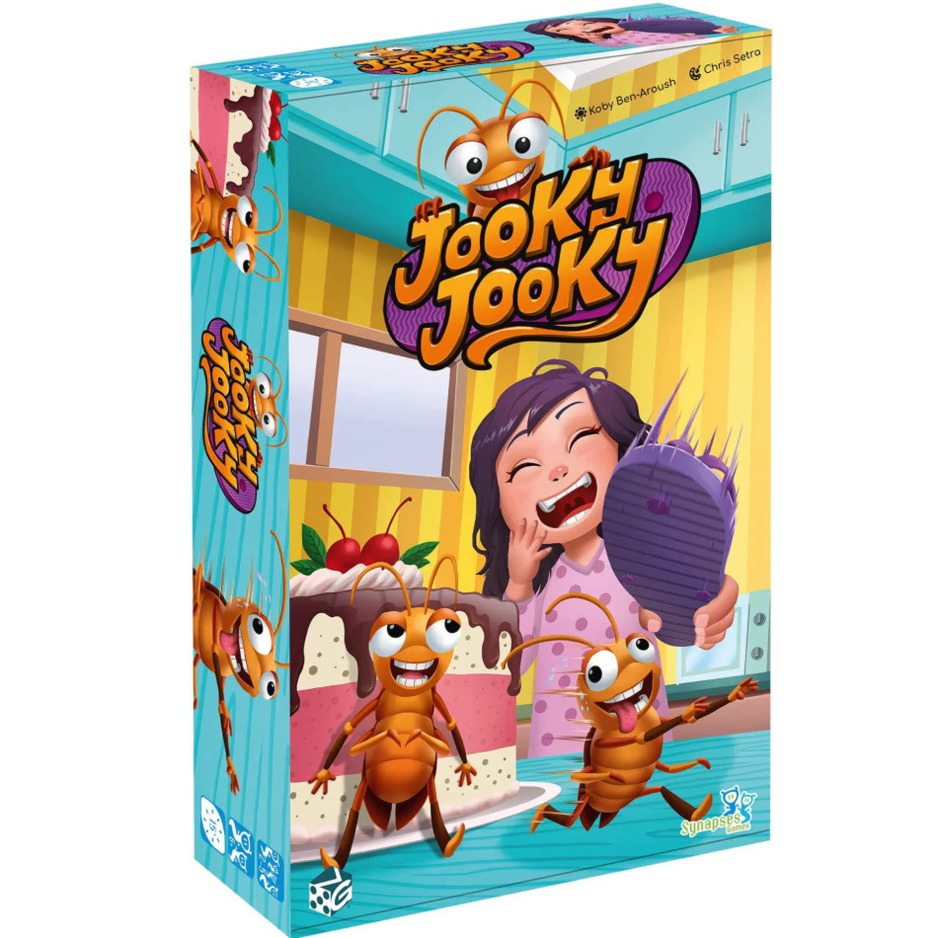 Jooky Jooky Cockroach Chase Family Board Game by Greater Than Games
