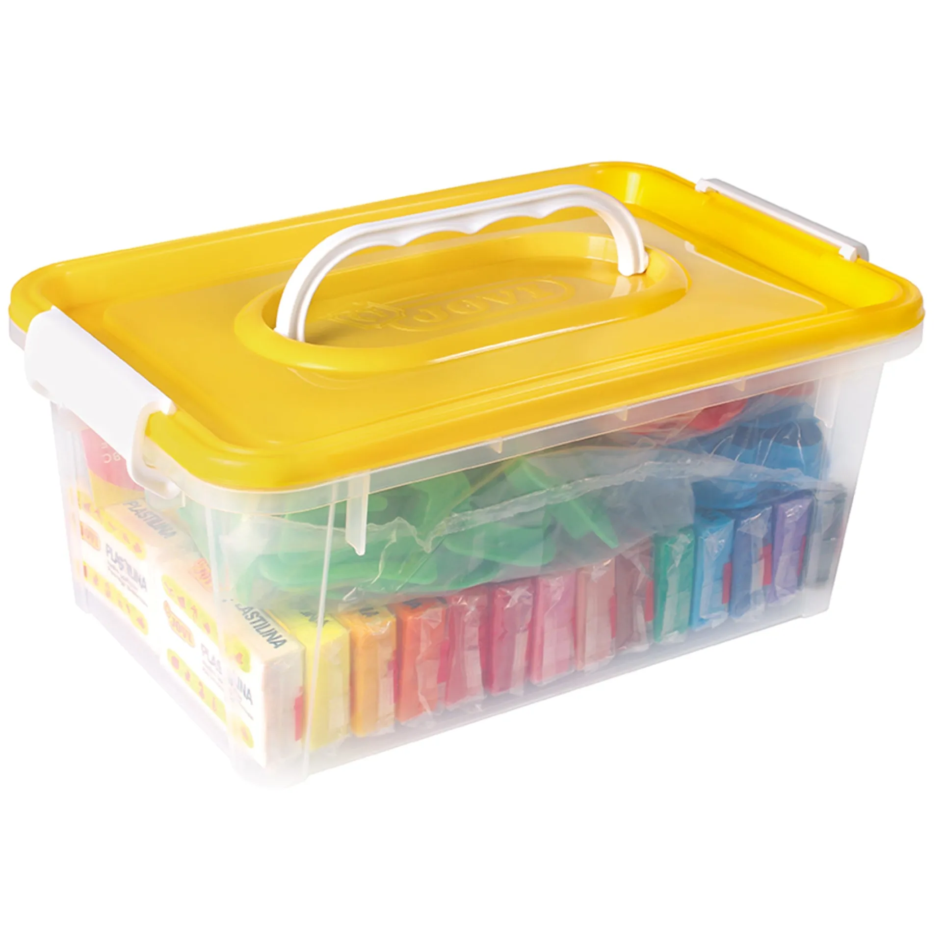 JOVI Plastilina Colorful Modeling Clay School Pack - 28 Bars with Accessories