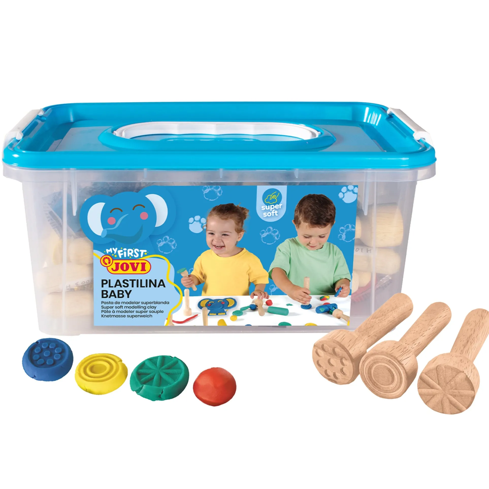 JOVI Plastilina Ultimate Sculpting Clay Set for Kids - Multicolor