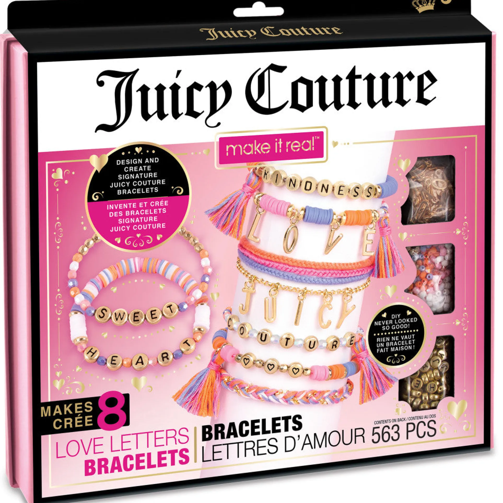 Juicy Couture Love Letters DIY Bracelet Kit - Create Personalized Jewelry