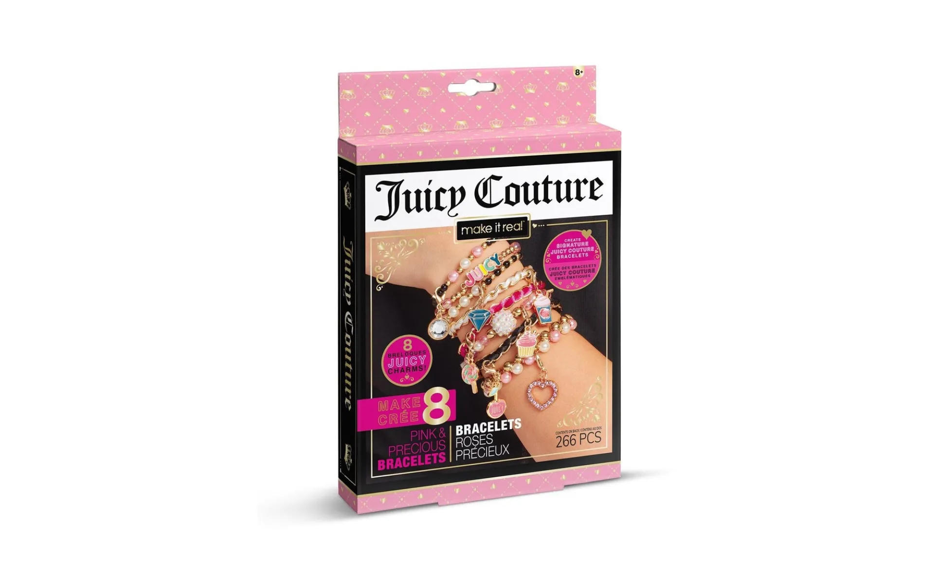 Juicy Couture Mini Pink & Precious DIY Bracelet Kit - Create Stylish Jewelry