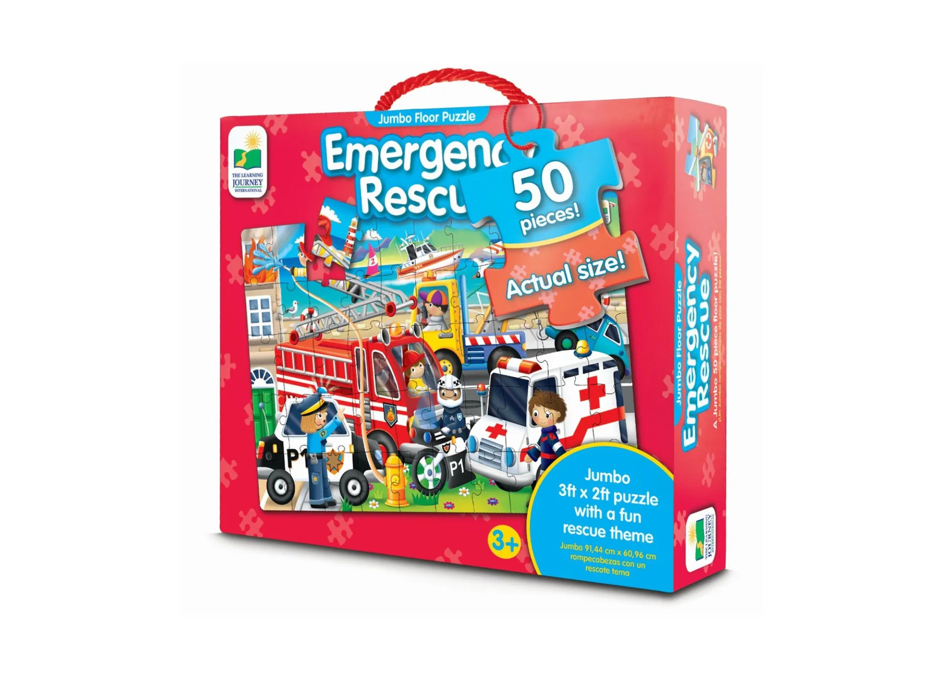 Jumbo Floor Puzzle - Emergency Rescue: 50 pcs