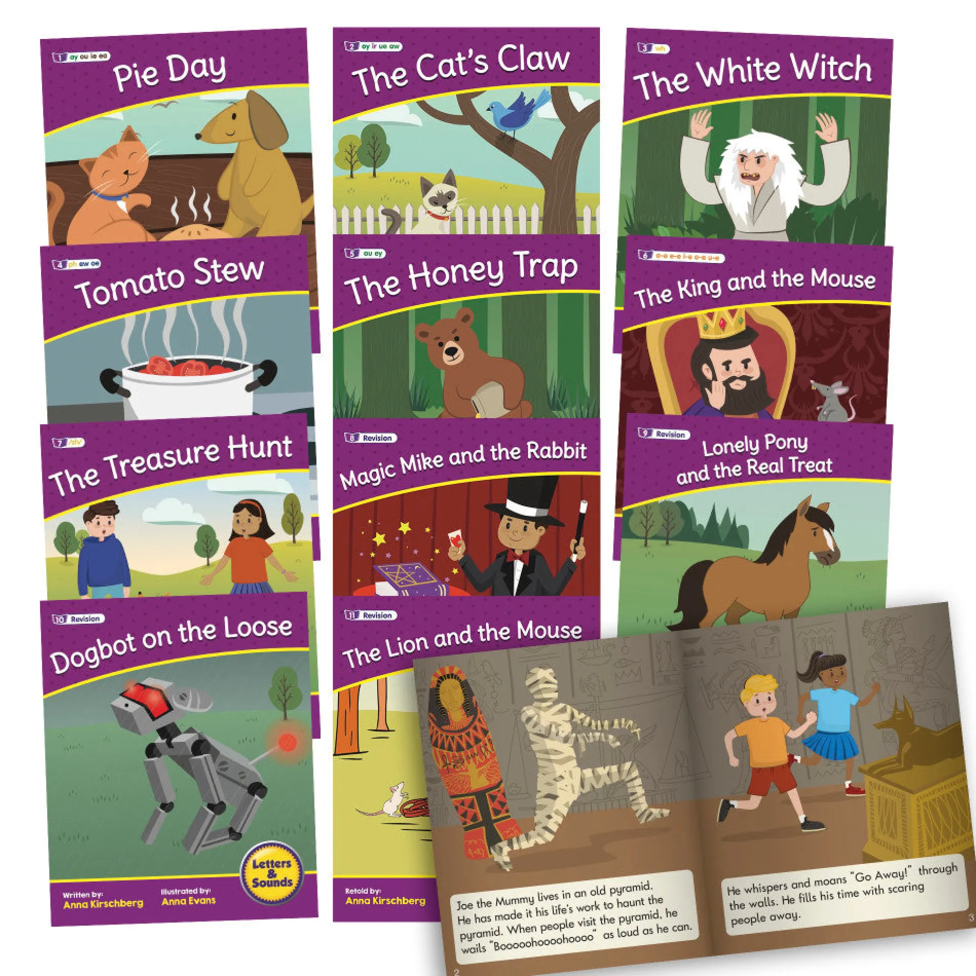 Junior Learning - Letters & Sounds Phase 5 Set 2 - Fiction Educational Set