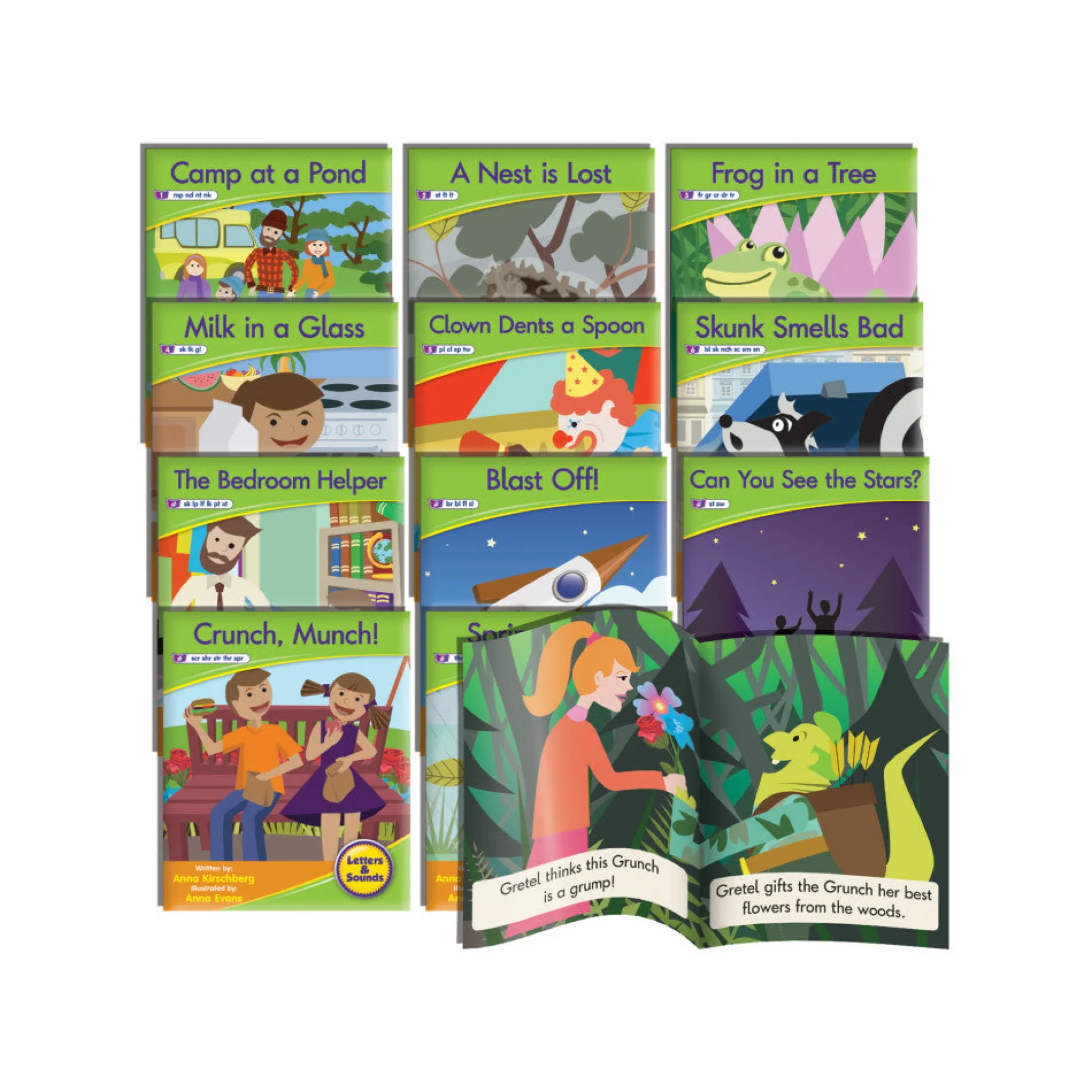 Junior Learning Blend Readers - Fiction Set with Phonics Progression