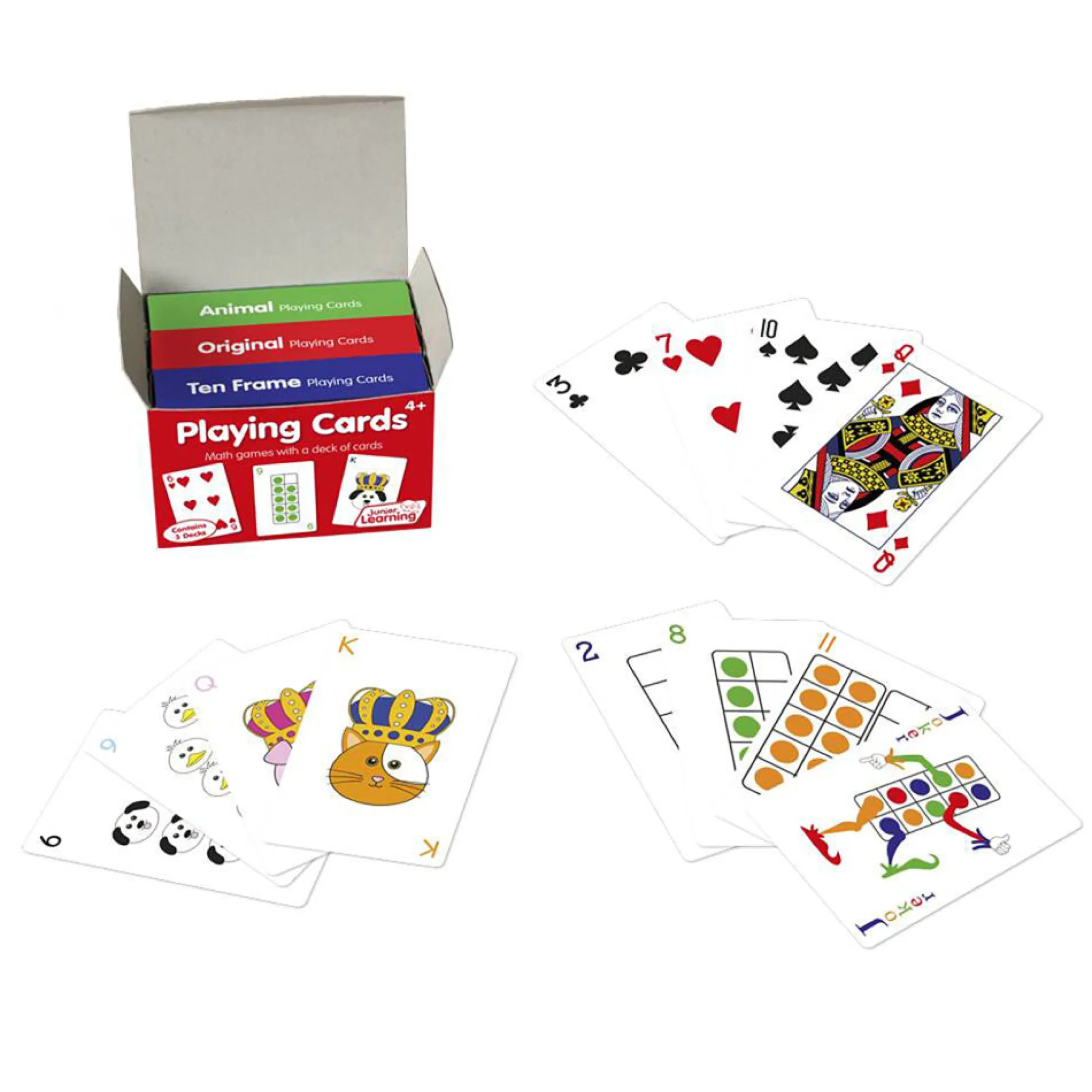 Junior Learning Idiom Mastery Playing Cards - 100 Common English Phrases