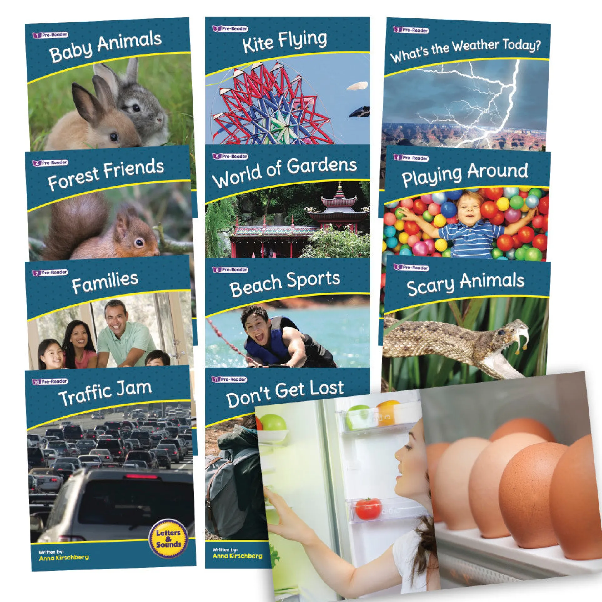 Junior Learning Letters & Sounds Phase 1 Set 2 - Educational Non-Fiction Set