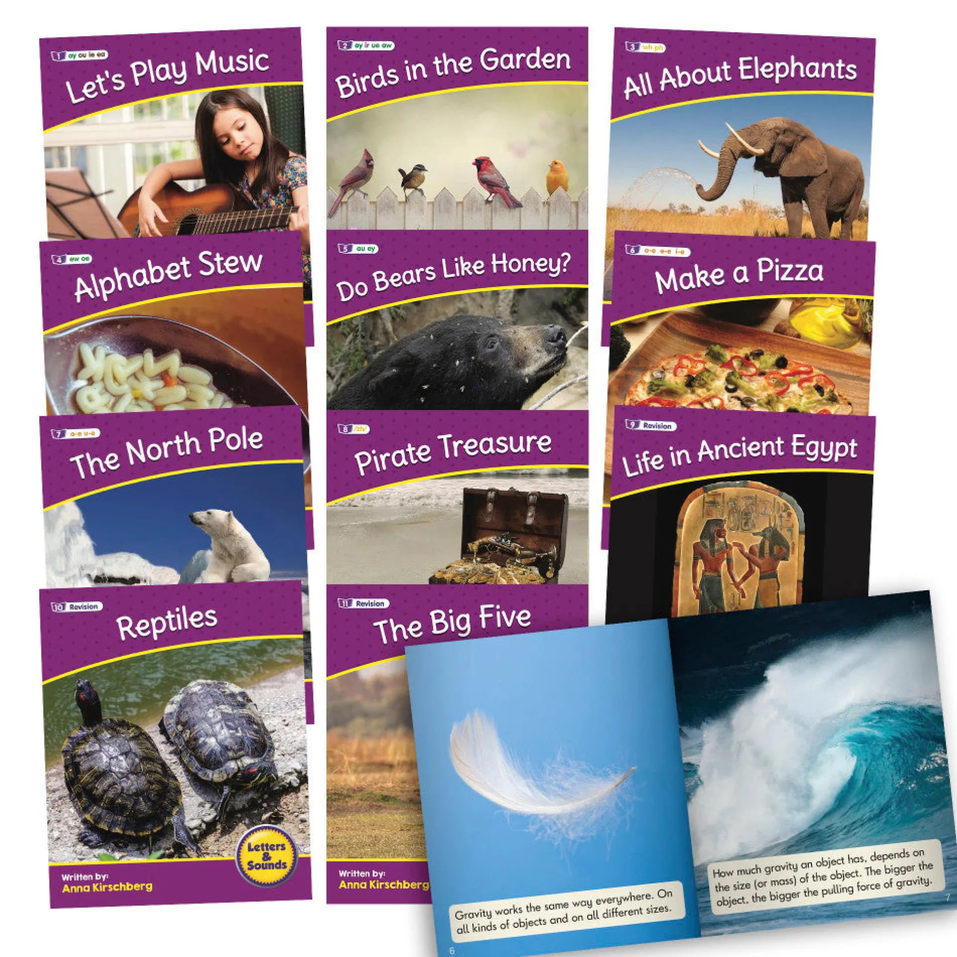 Junior Learning Letters & Sounds Phase 5 Set 2 - Non-Fiction Educational Set