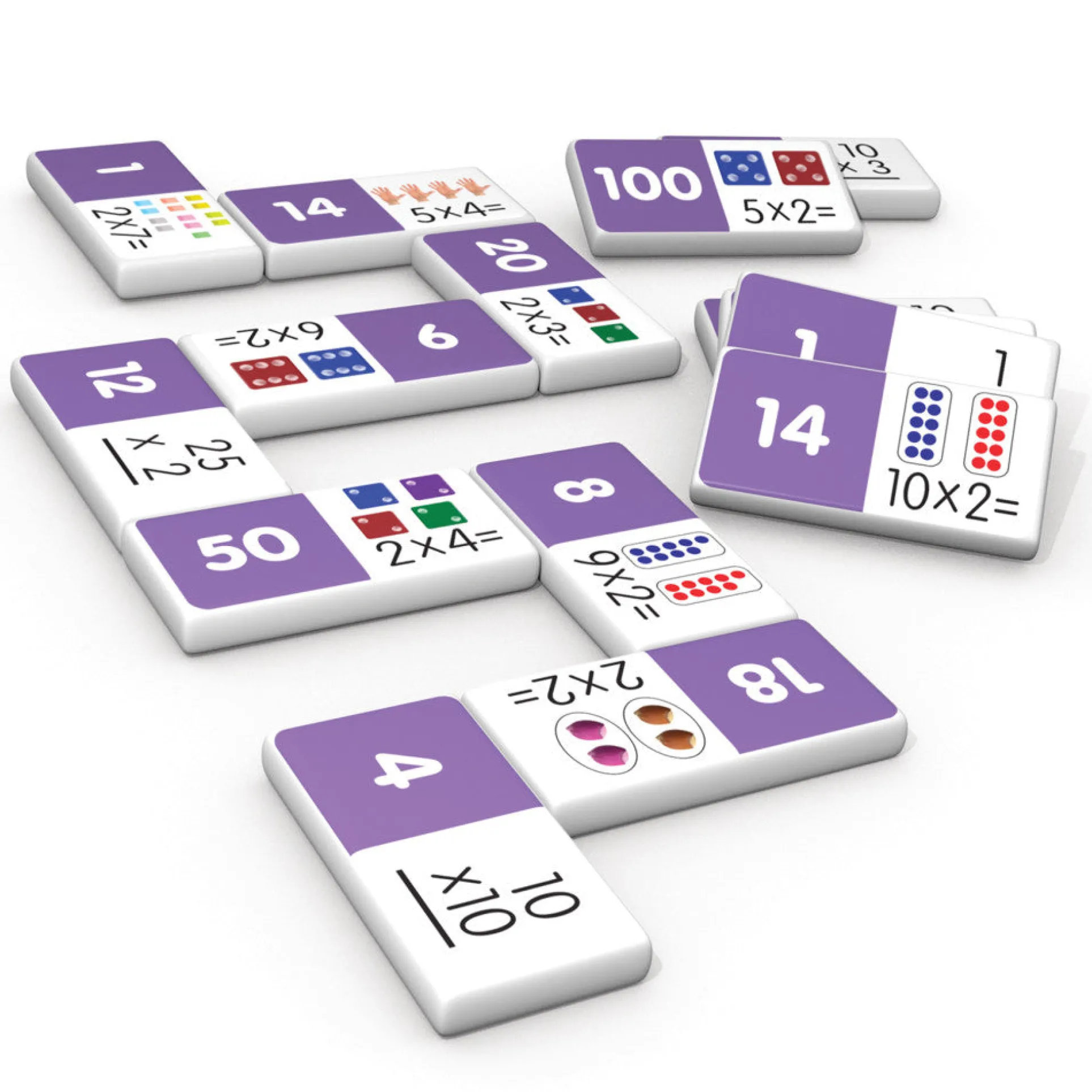 Junior Learning Multiplication Dominoes - Educational Math Game for Kids