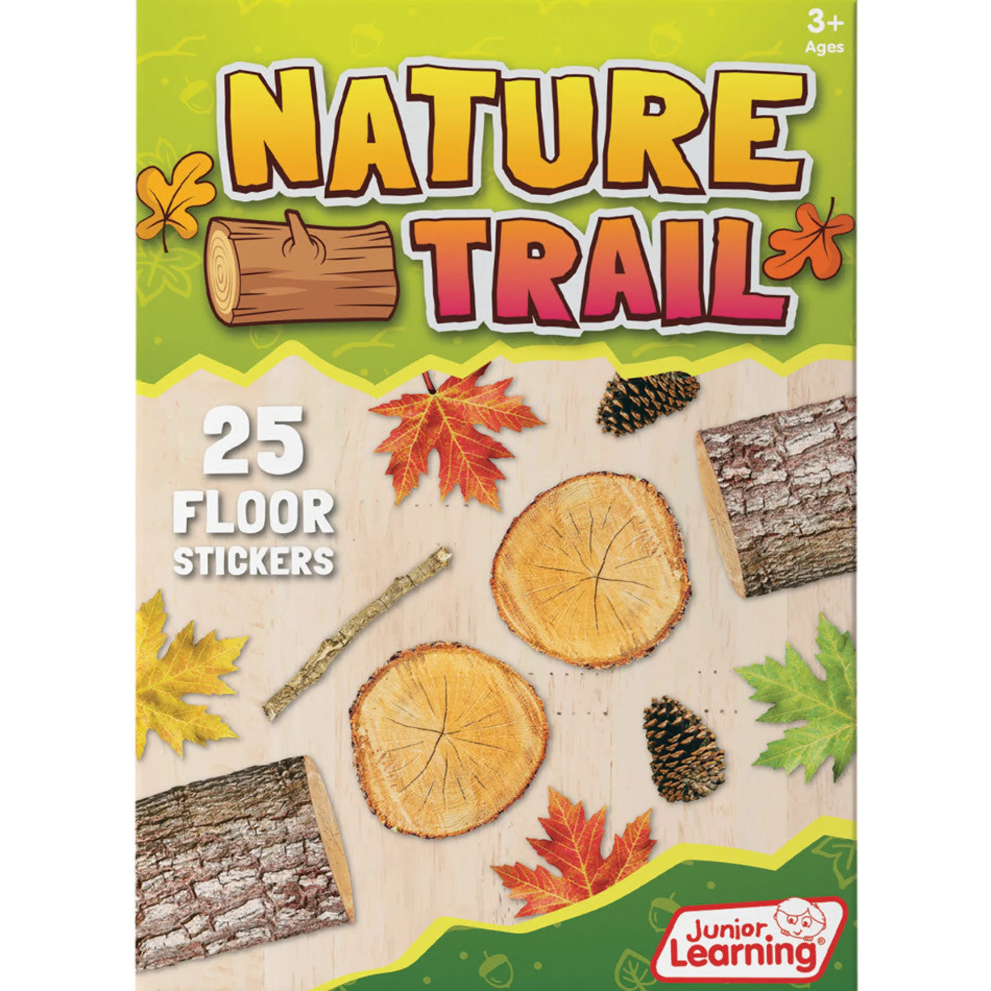 Junior Learning Nature Trail Educational Floor Stickers - Multi-Sensory Learning Path