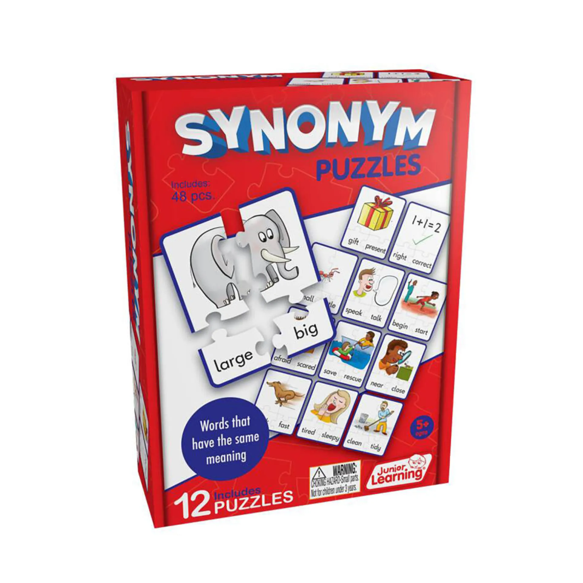 Junior Learning Synonym Explorer - Educational Vocabulary Puzzle Set