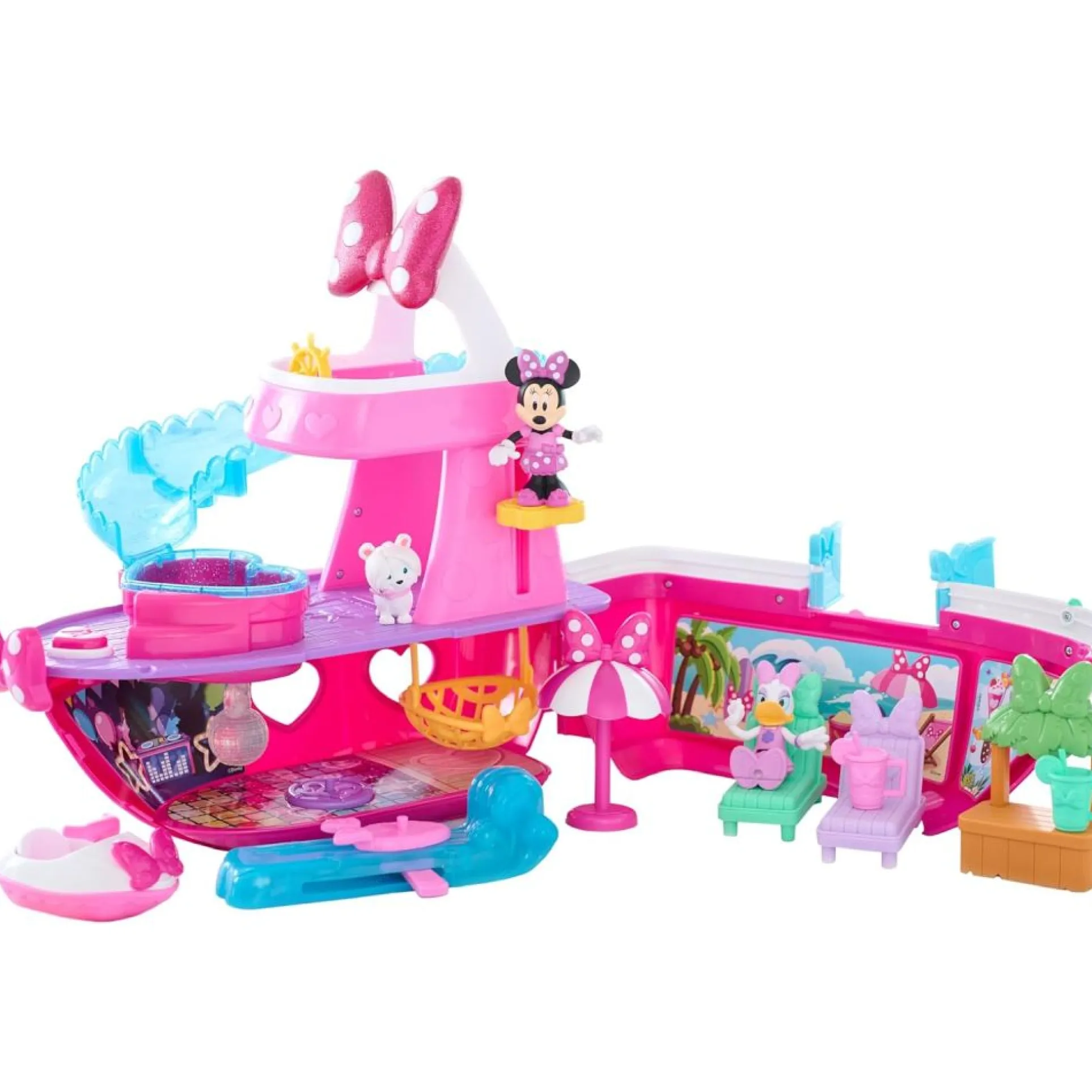 Just Play Minnie Mouse Bowdazzling Yacht Playset - Colorful