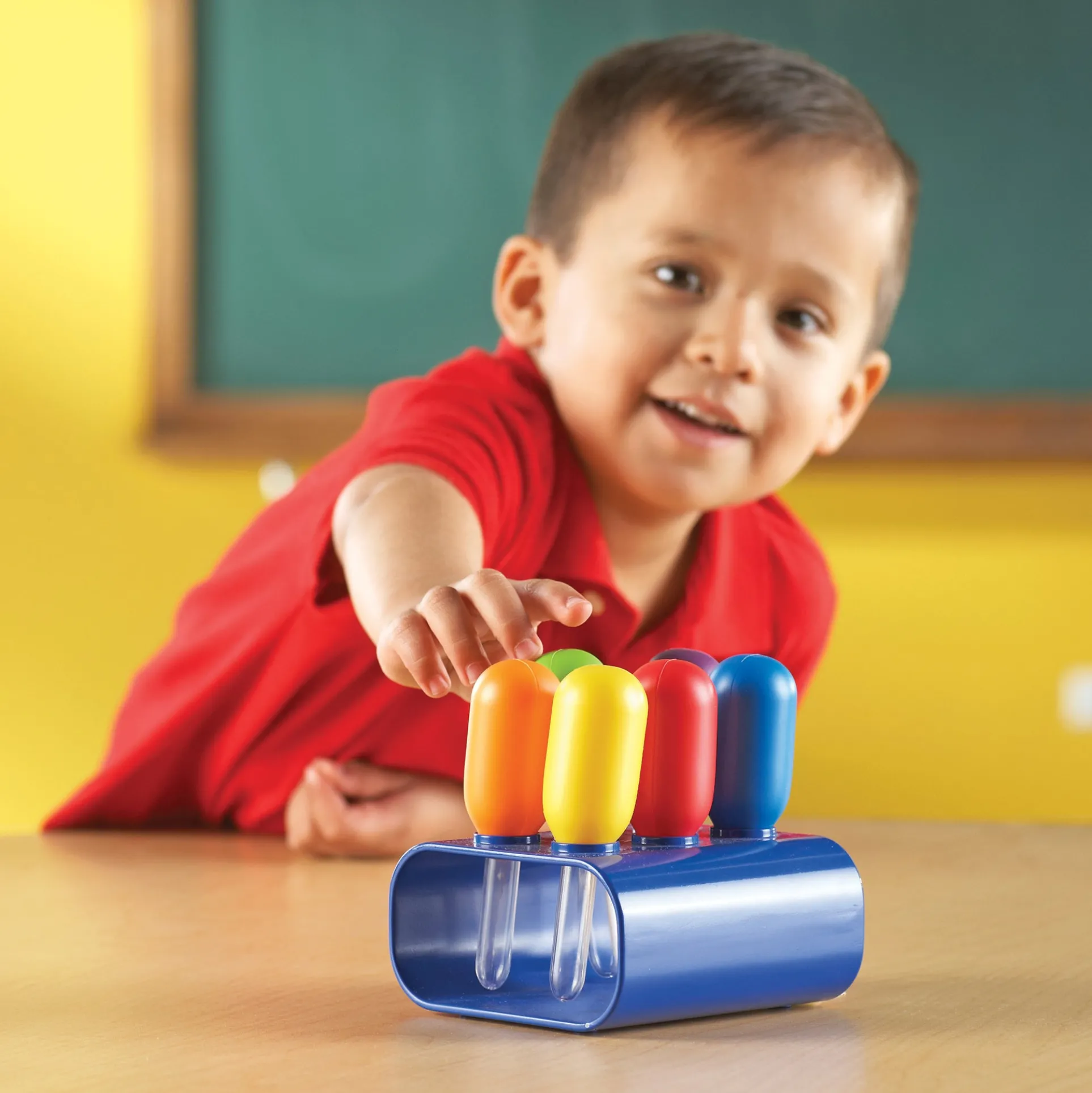 Learning Resources Primary Science Jumbo Eyedroppers Set with Stand