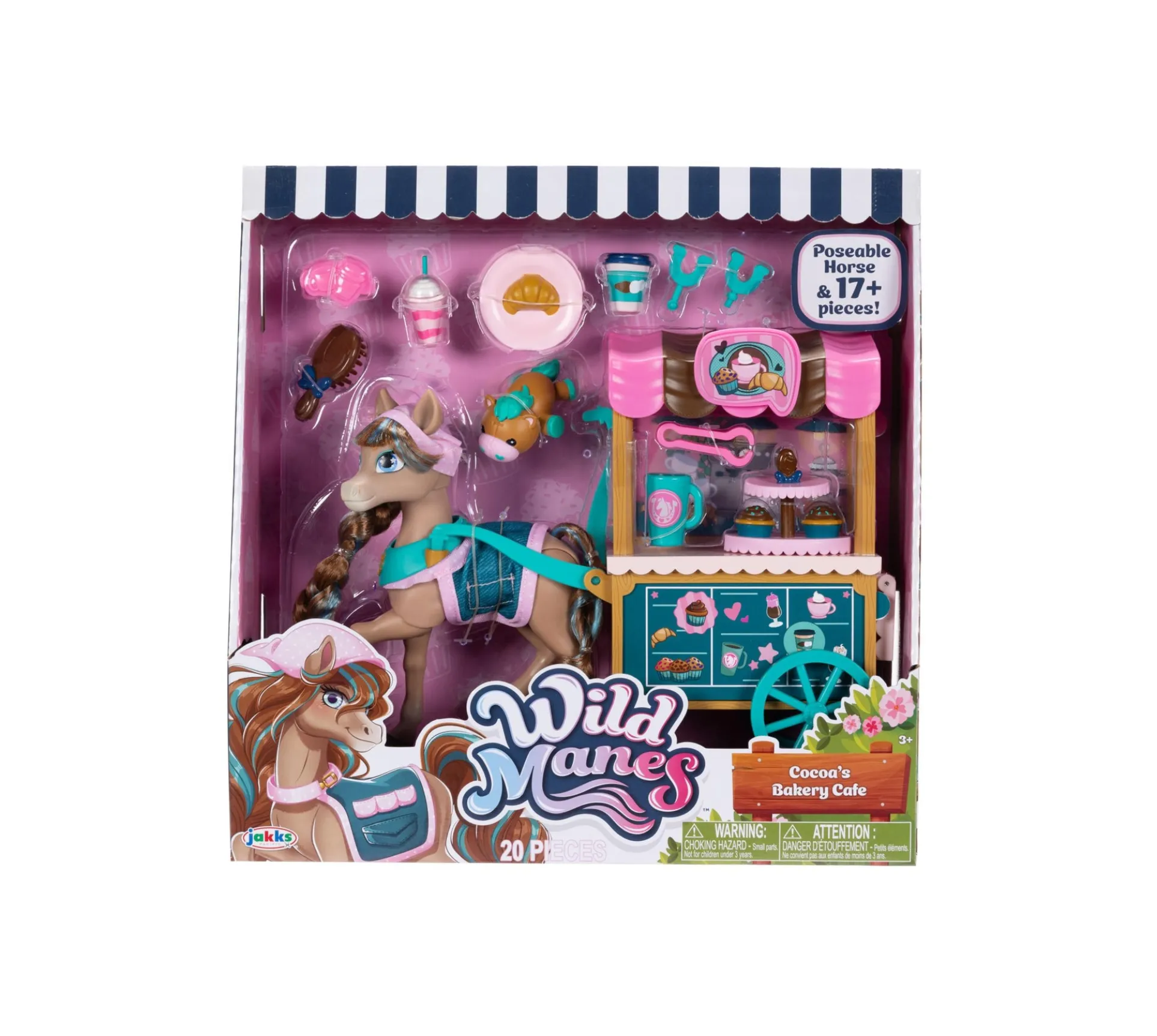 Wild Manes Bakery Cafe Set - Cocoa’s Delightful Playset
