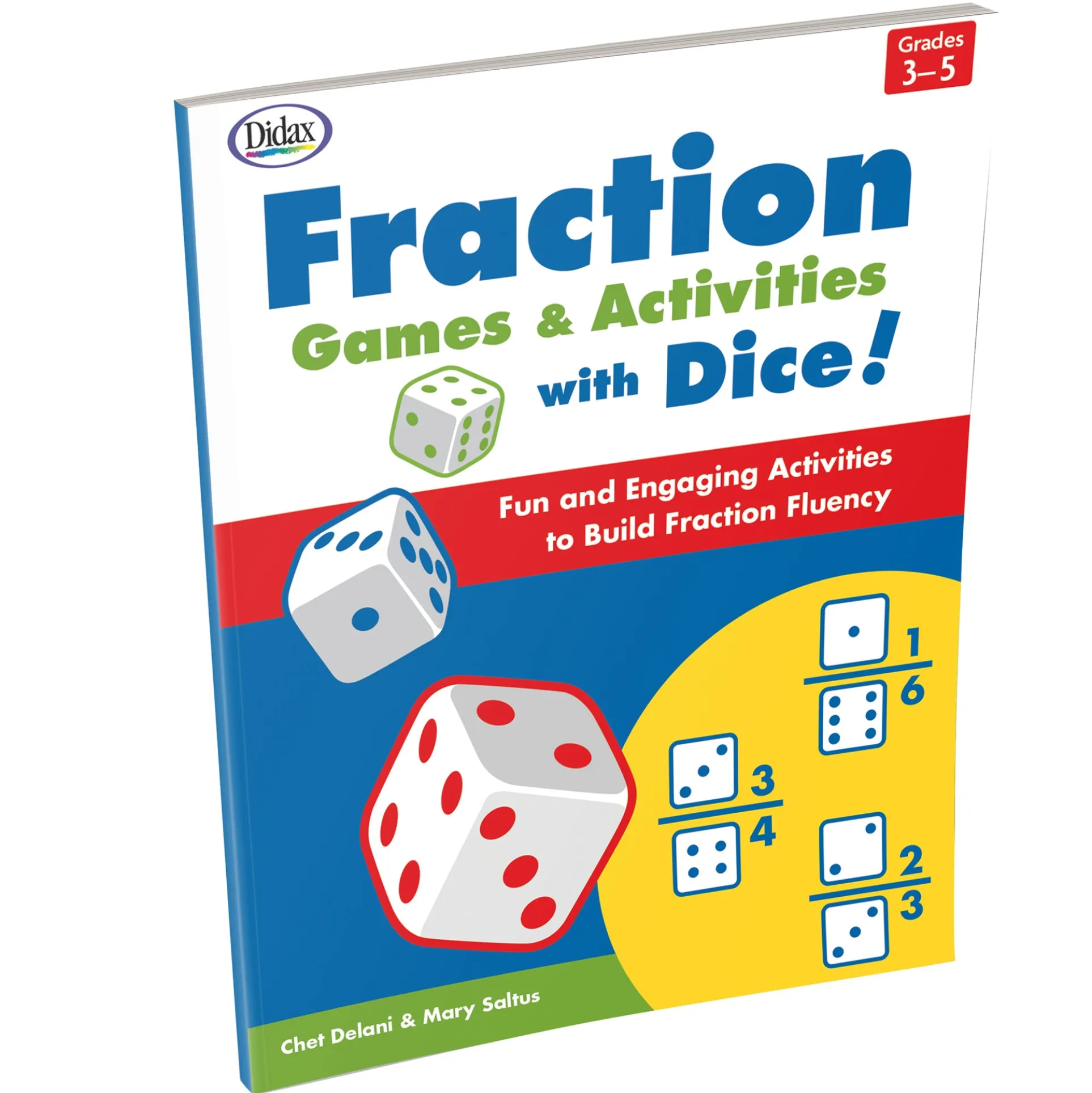 Didax® Fraction Fun - Math Dice Games & Activities Resource Book