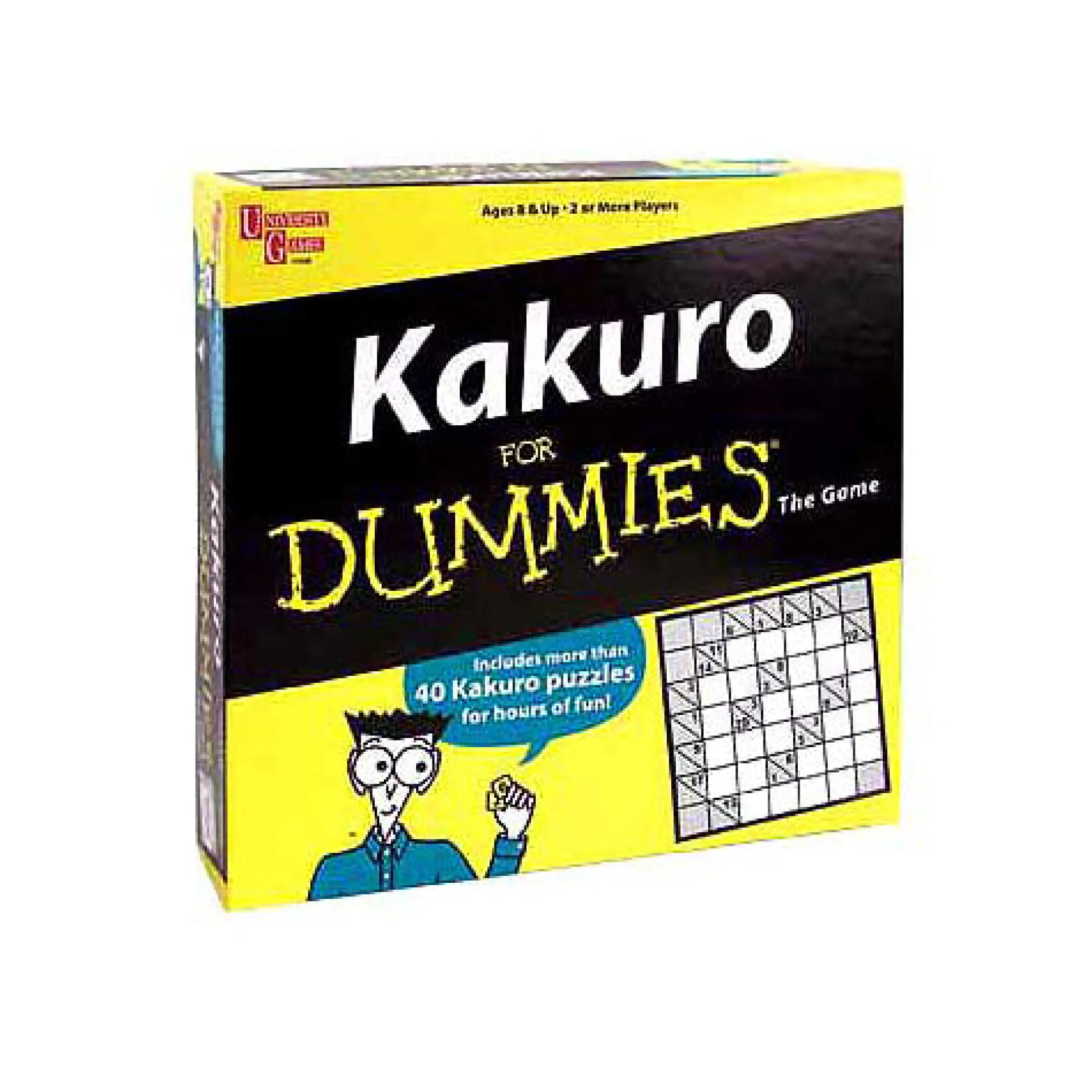 Kakuro for Dummies 121-Piece Puzzle Book Set