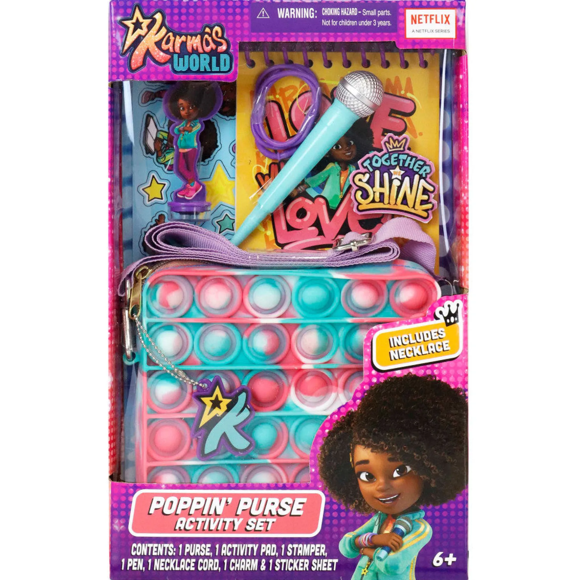 Karma's World Poppin' Purse Activity Set - Interactive Craft Kit