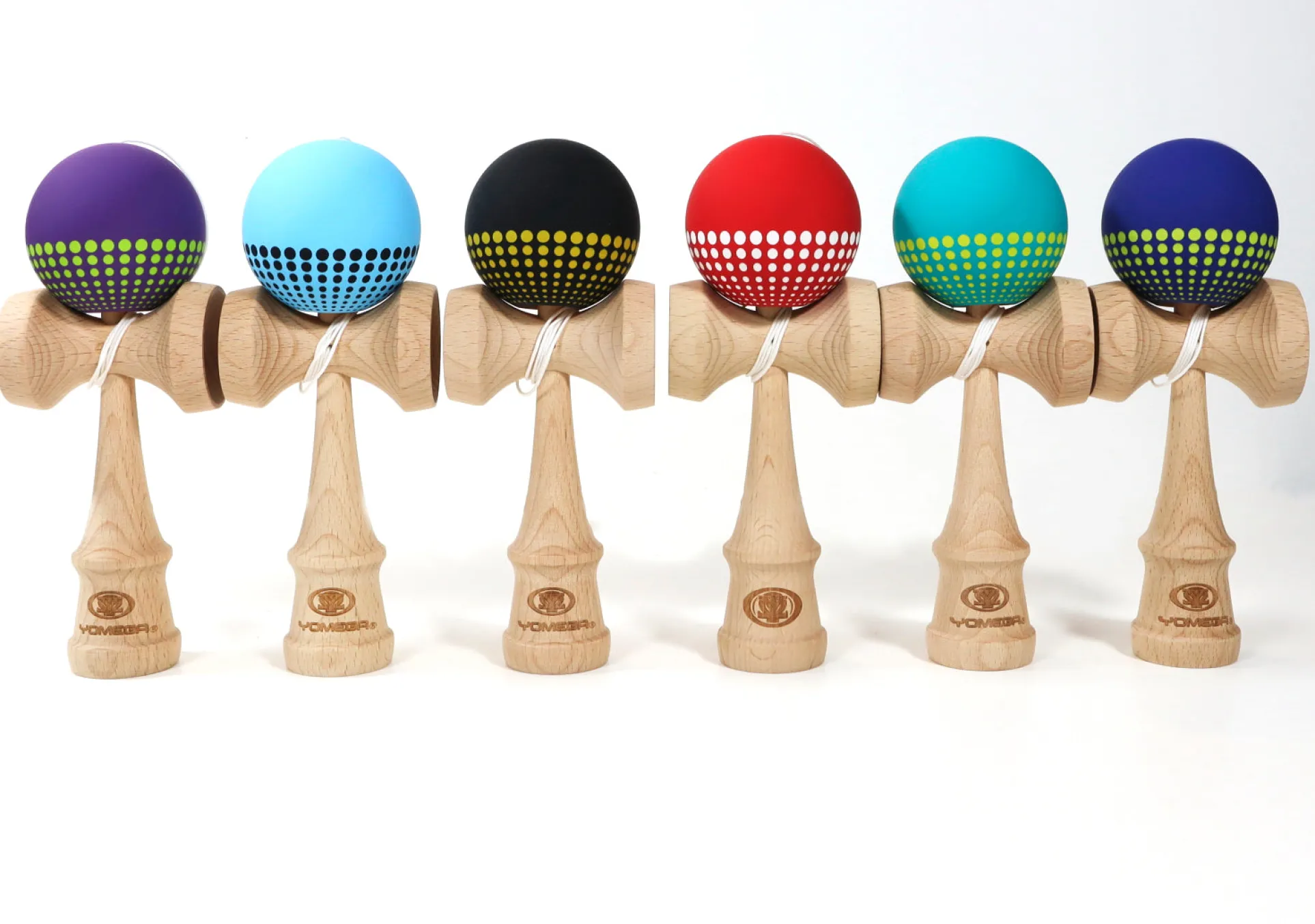 Kendama RubberizedWood - Master Your Moves with Ease