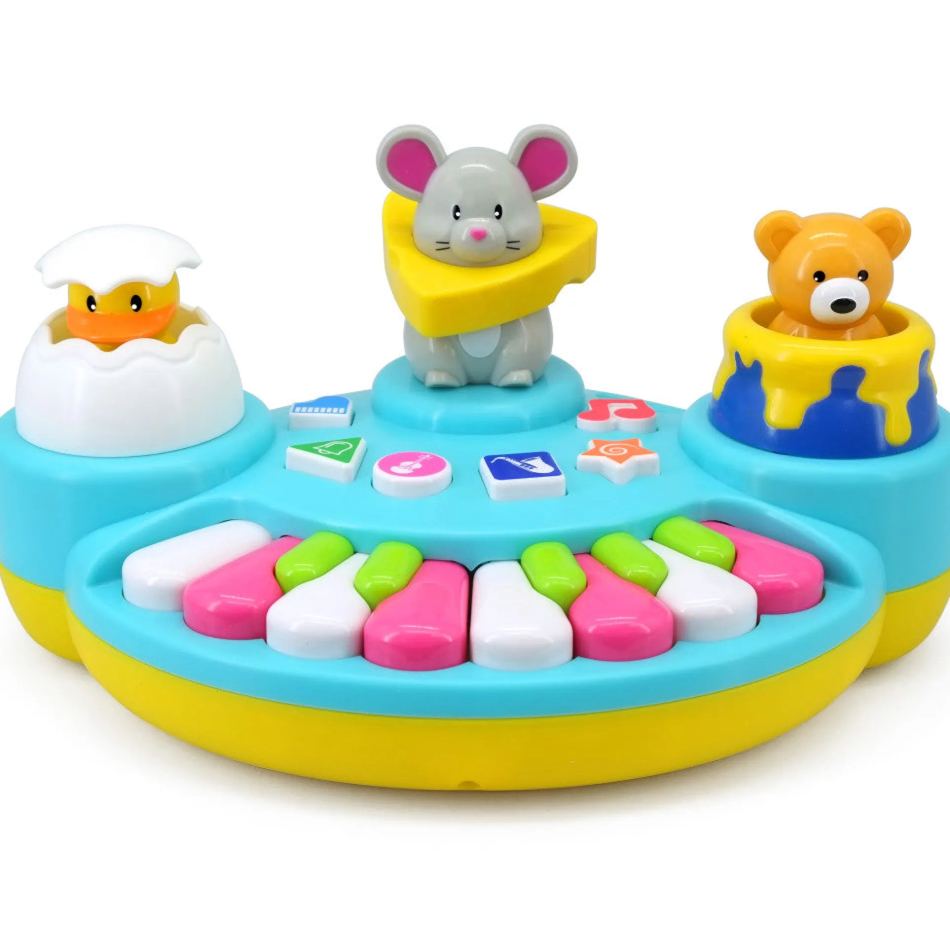 Kiddieland Activity Piano Musical Buddies Interactive Toy