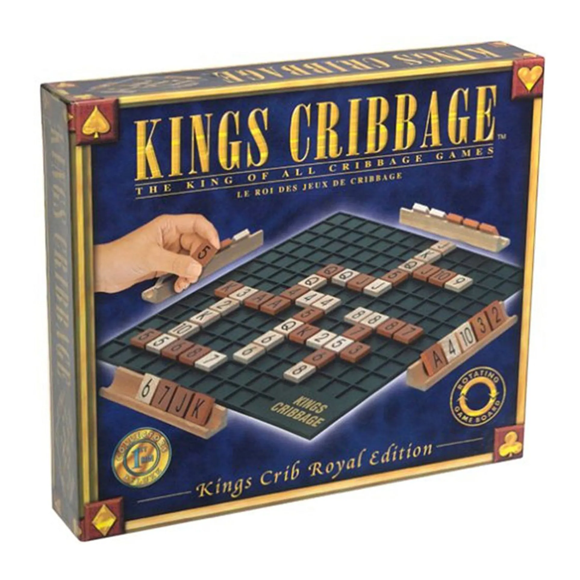 Kings Cribbage Royal Edition Strategic Board Game