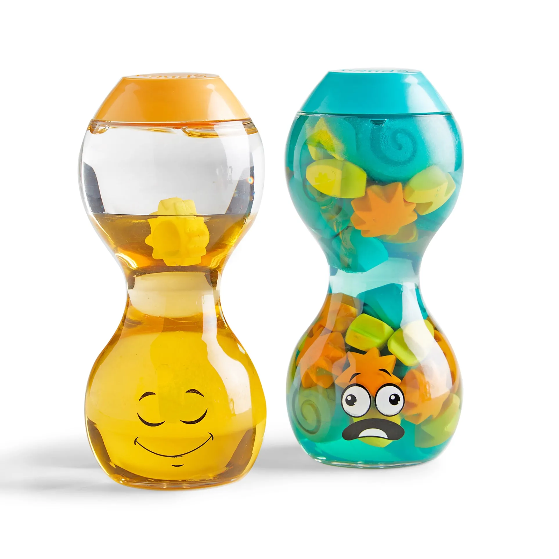 Hand2Mind Express Your Emotions Sensory Bottles Set: Overwhelmed & Calm