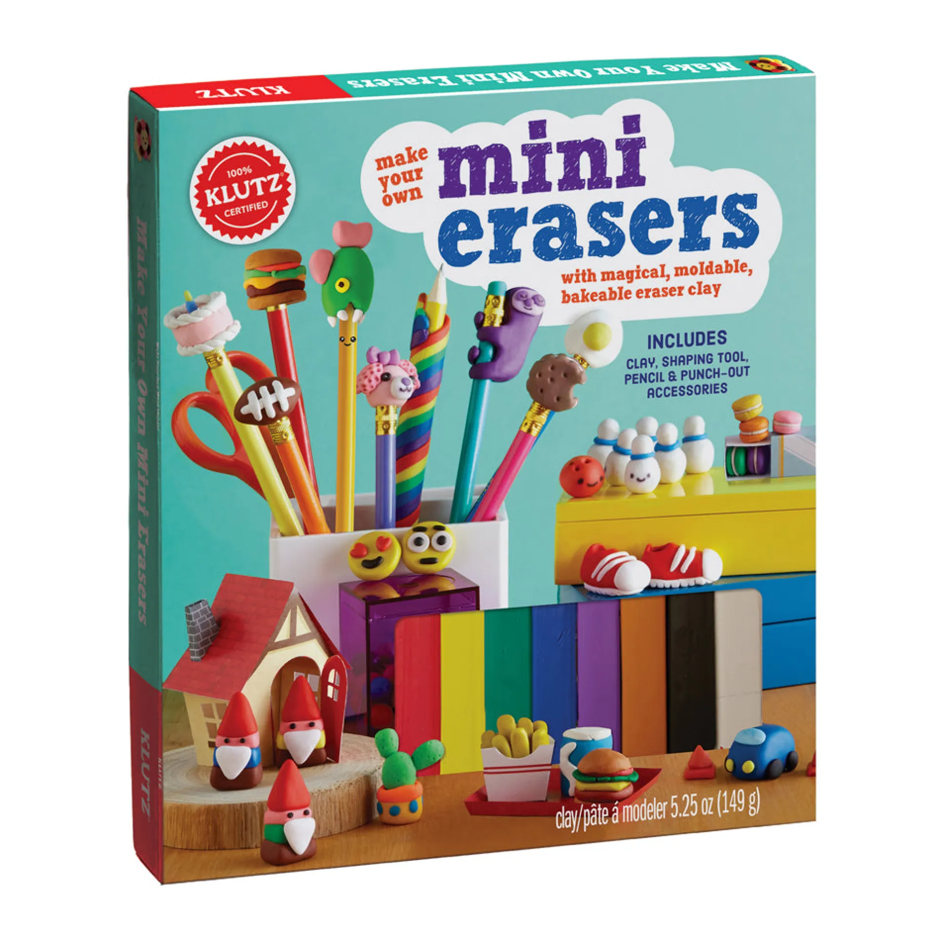 Klutz Creative Studio Make Your Own Mini Erasers Craft Kit