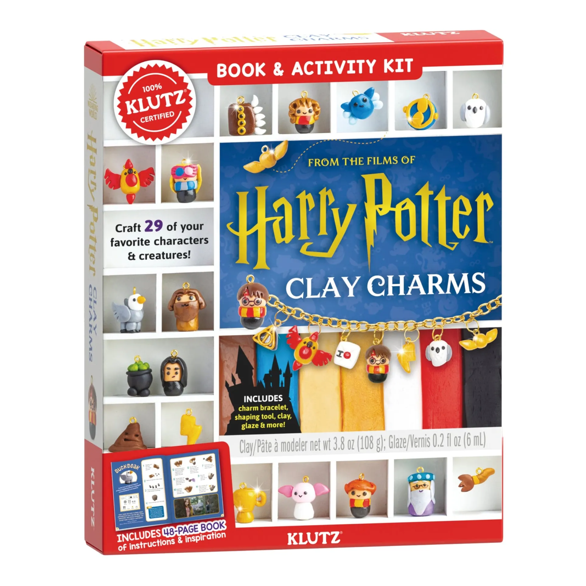 Klutz Harry Potter Polymer Clay Charms Crafting Kit