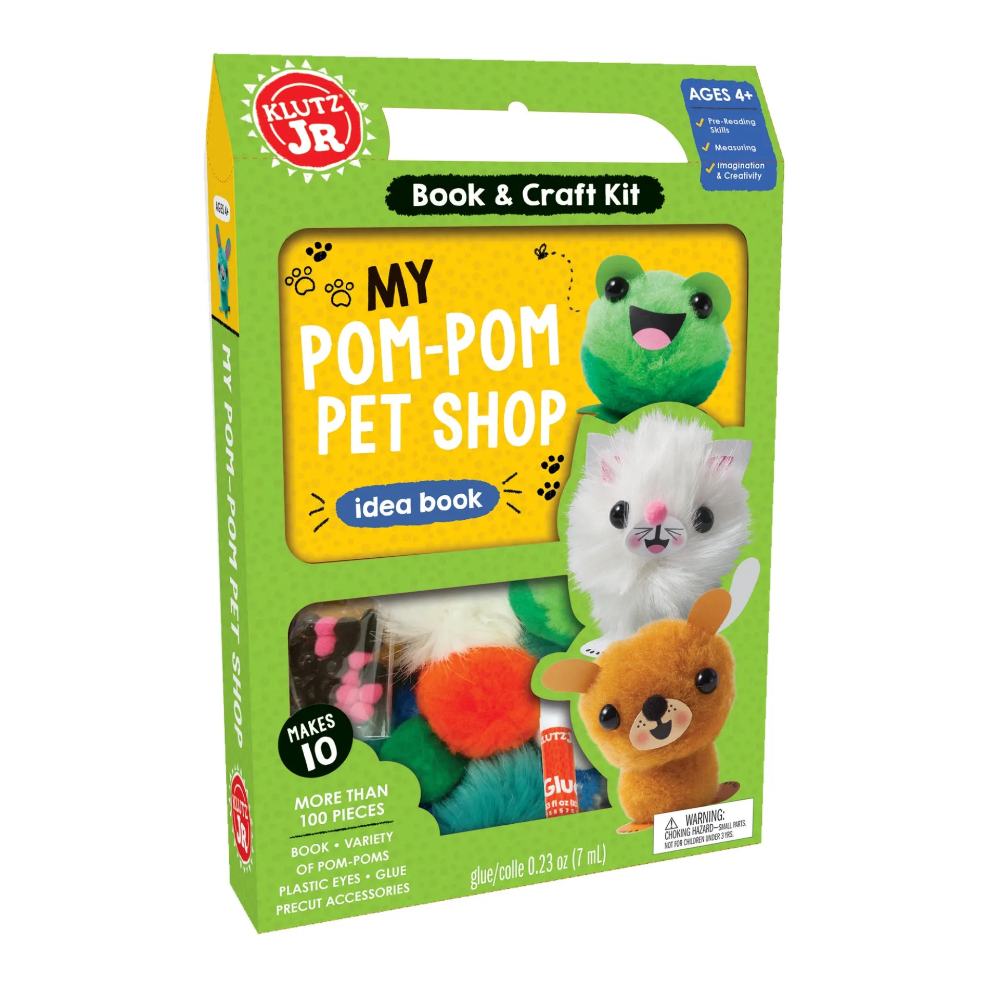 Klutz Jr. My Pom-Pom Pet Shop Craft Kit