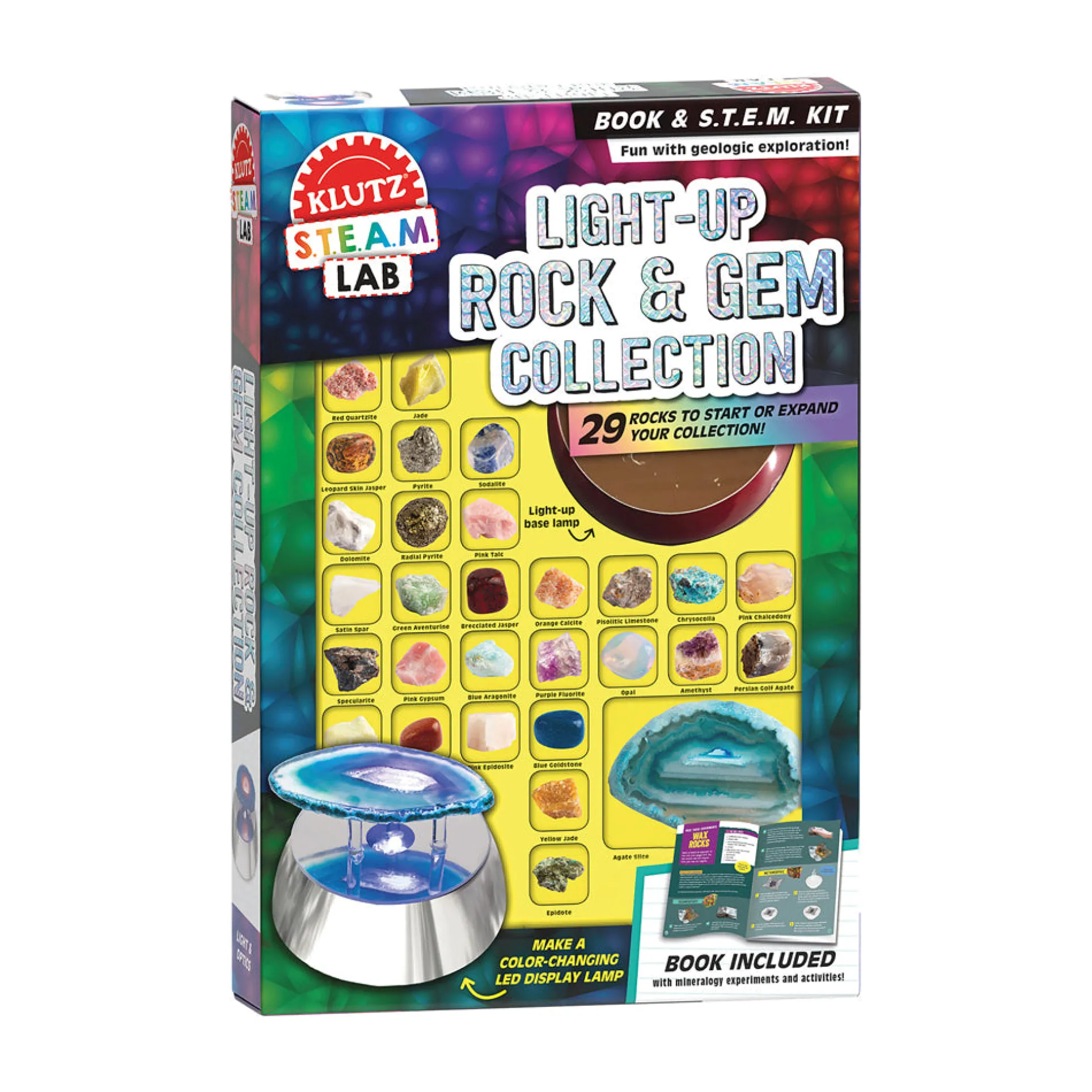 Klutz Light-Up Rock & Gem Collection Science Kit