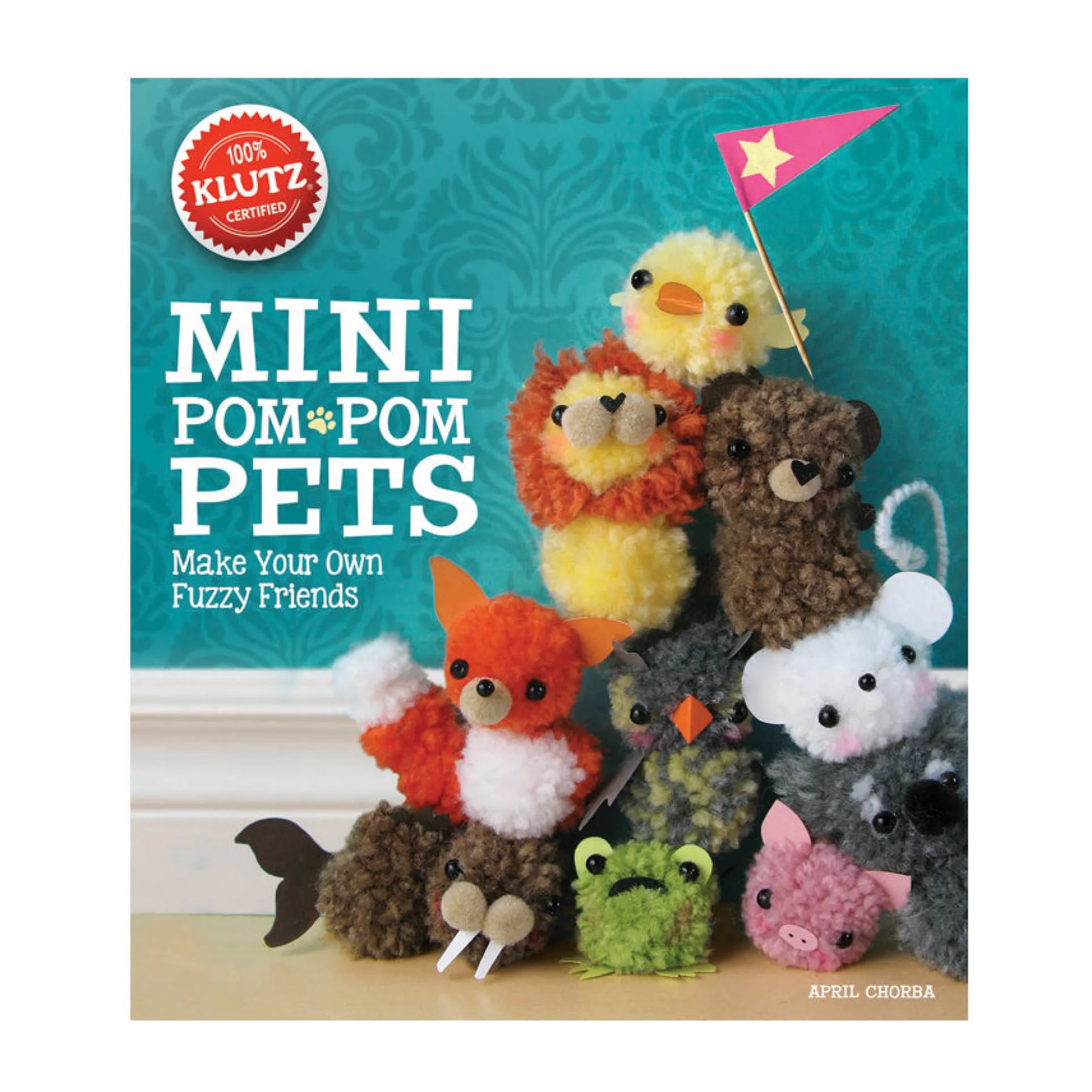 Klutz Mini Pom-Pom Pets Craft Kit - Make 20 Fuzzy Friends