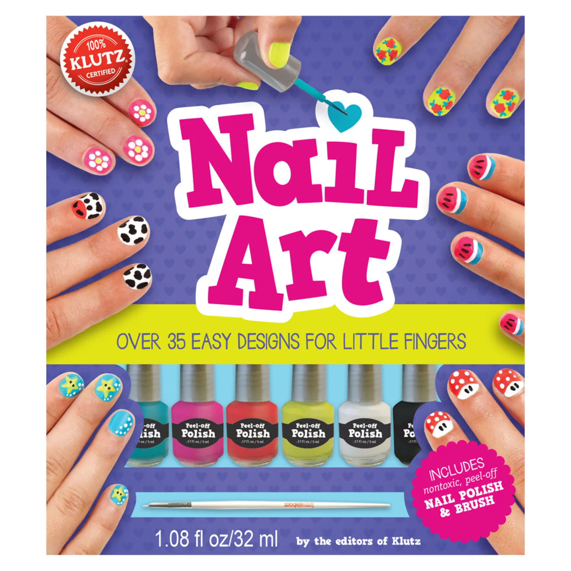 Klutz Nail Art Creative Design Kit - Multi-Color