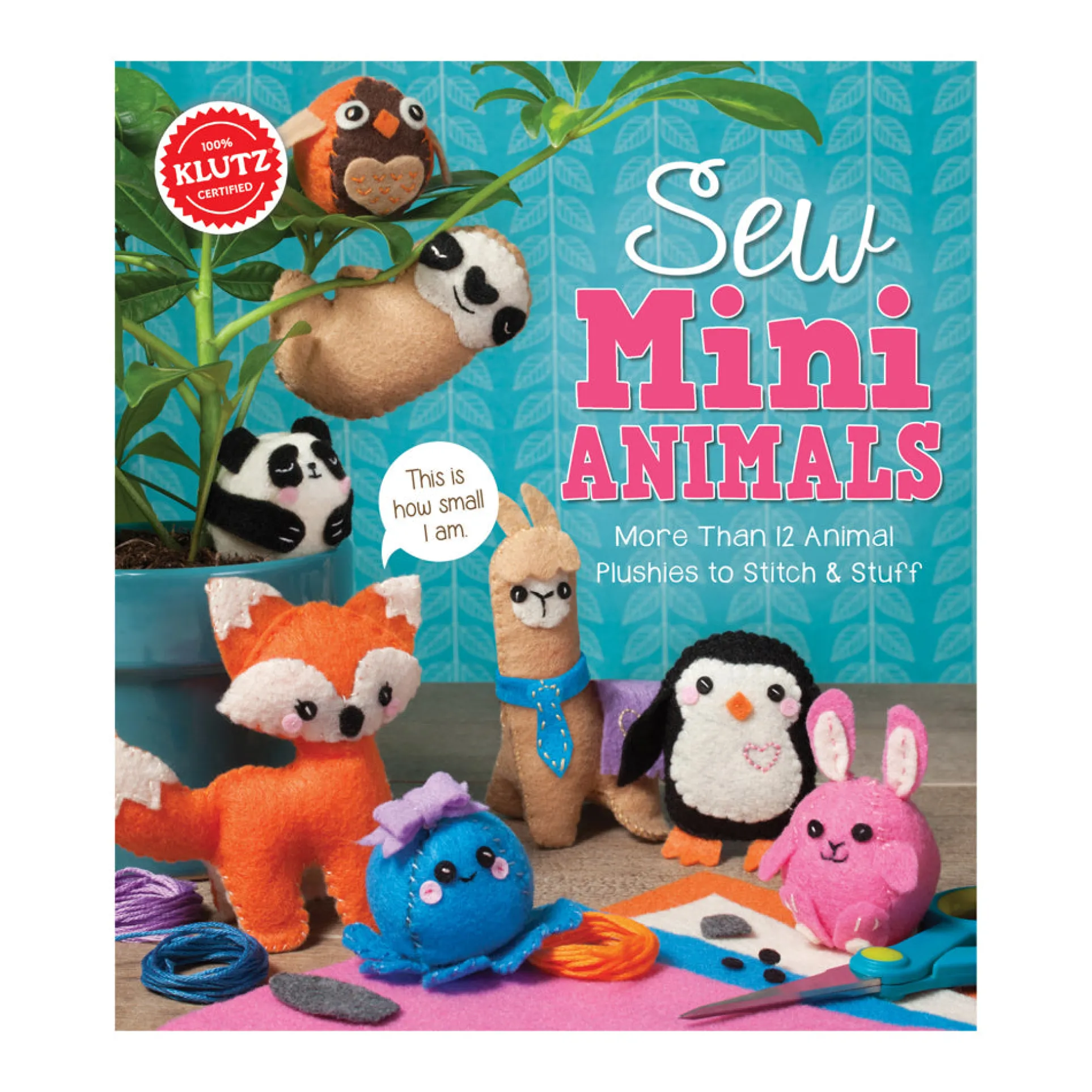 Klutz Sew Mini Animals Creative Sewing Craft Kit