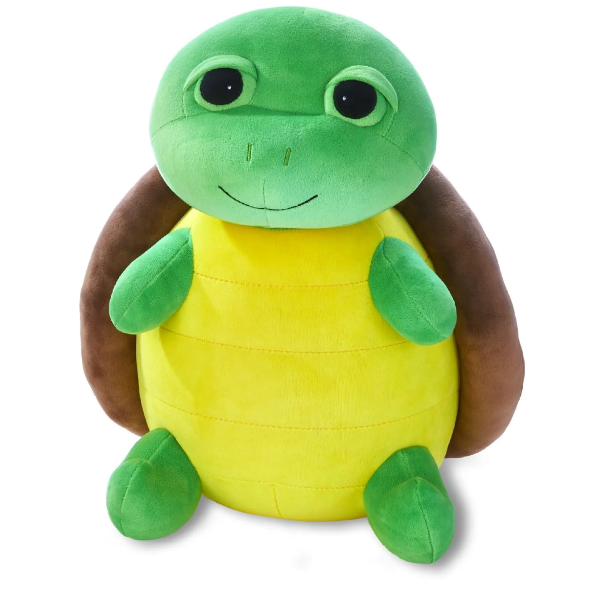 Kobioto Turtle 12 Inch Supersoft Plush - Vibrant Green
