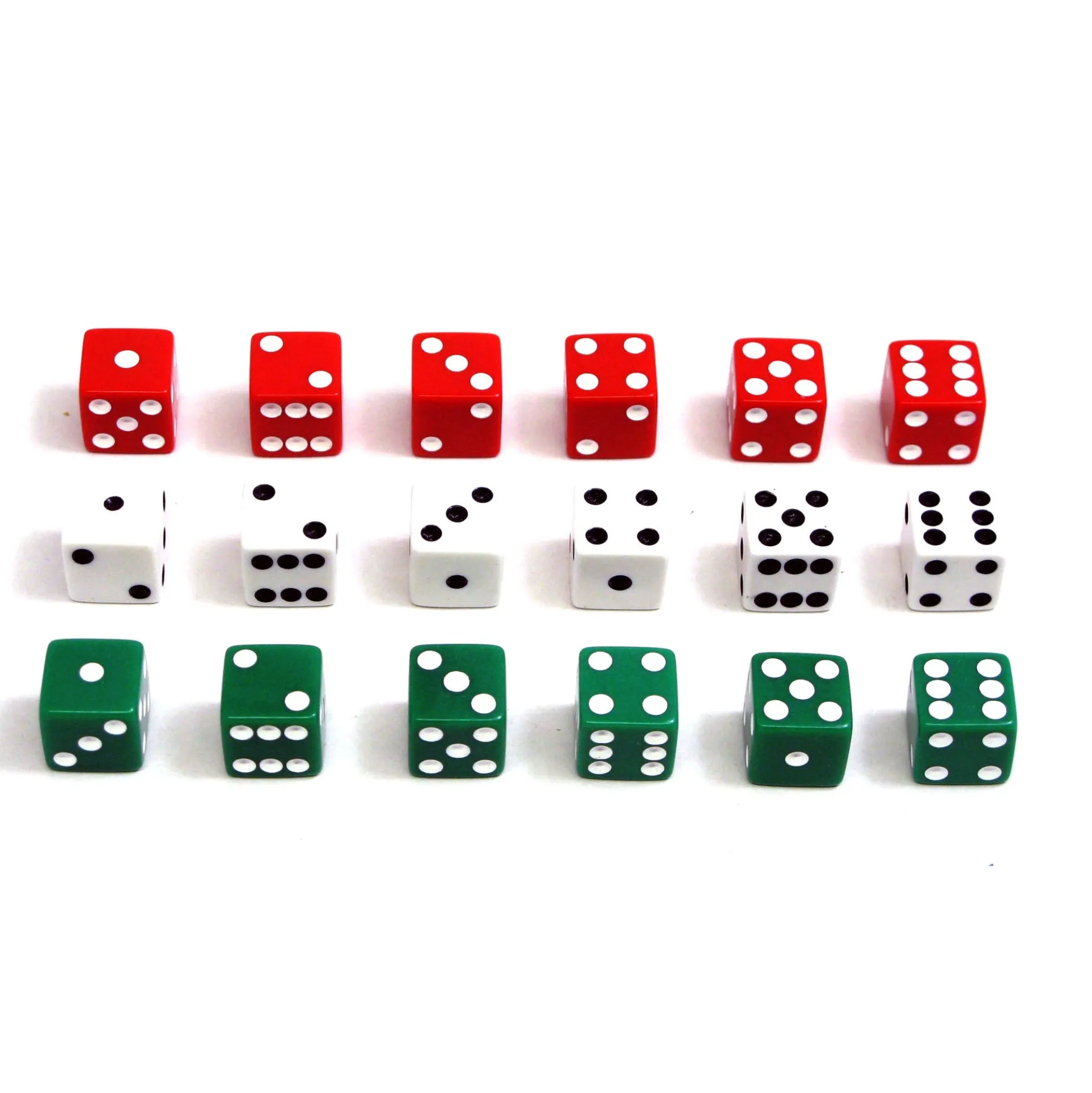 Koplow Games Colorful Classroom Dot Dice Set, 108 Count