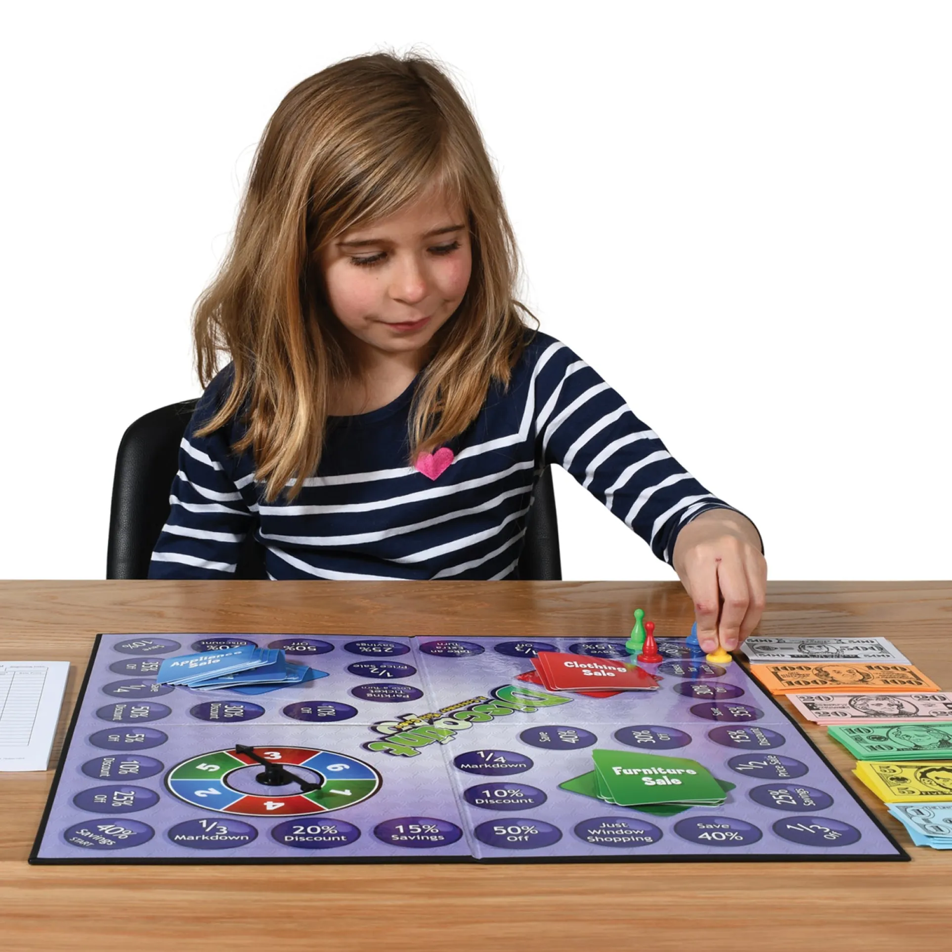 Learning Advantage® Discount Math Game - Financial Whizz Kit!