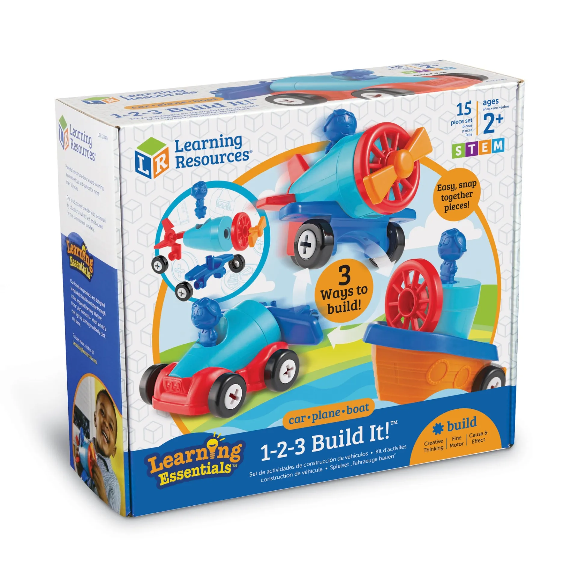 Learning Essentials 1-2-3 Build It! - Multimodal Constructor Kit