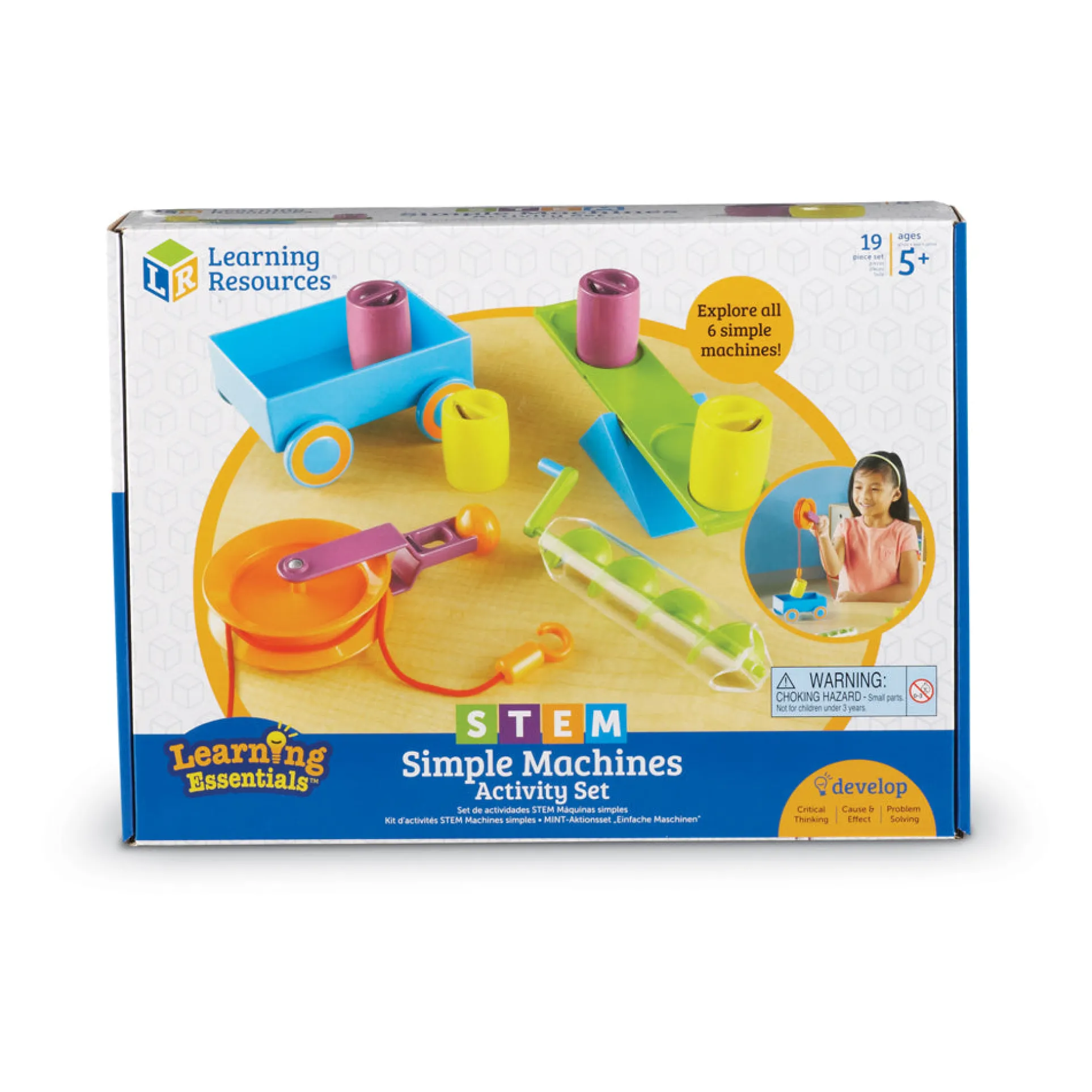 Learning Essentials STEM Simple Machines Set - Educational Activity Kit