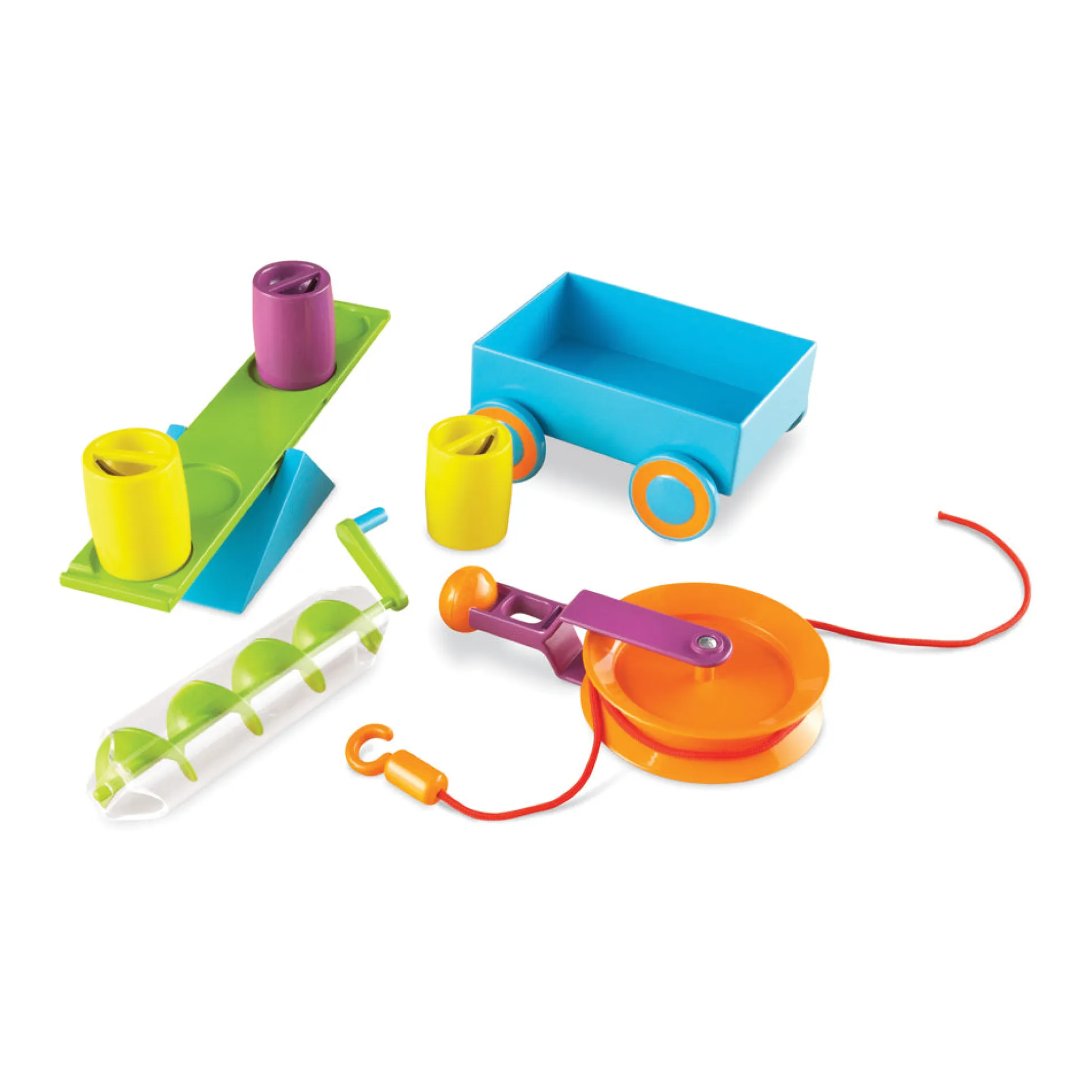 Learning Essentials STEM Simple Machines Set - Educational Activity Kit