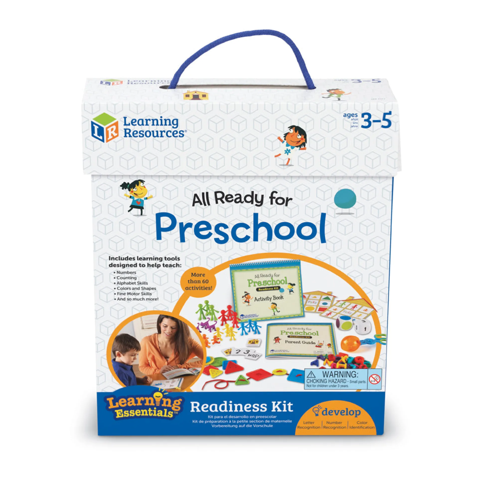 Learning Resources Preschool Readiness Kit - Educational Toy for Ages 3-5