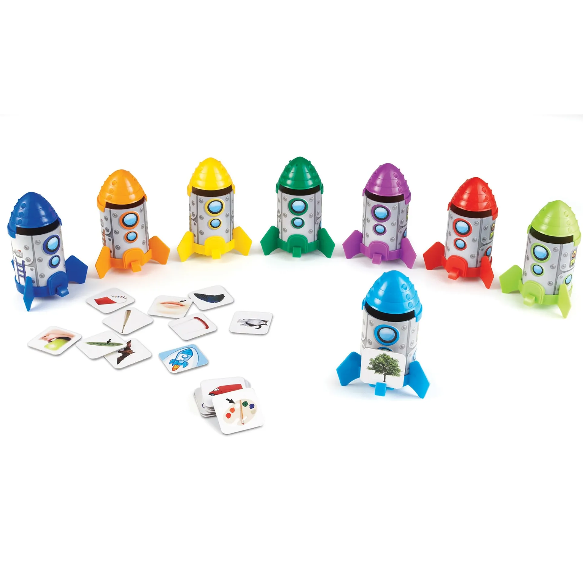 Learning Resources Rhyme & Sort Rockets - Educational Phonics Game