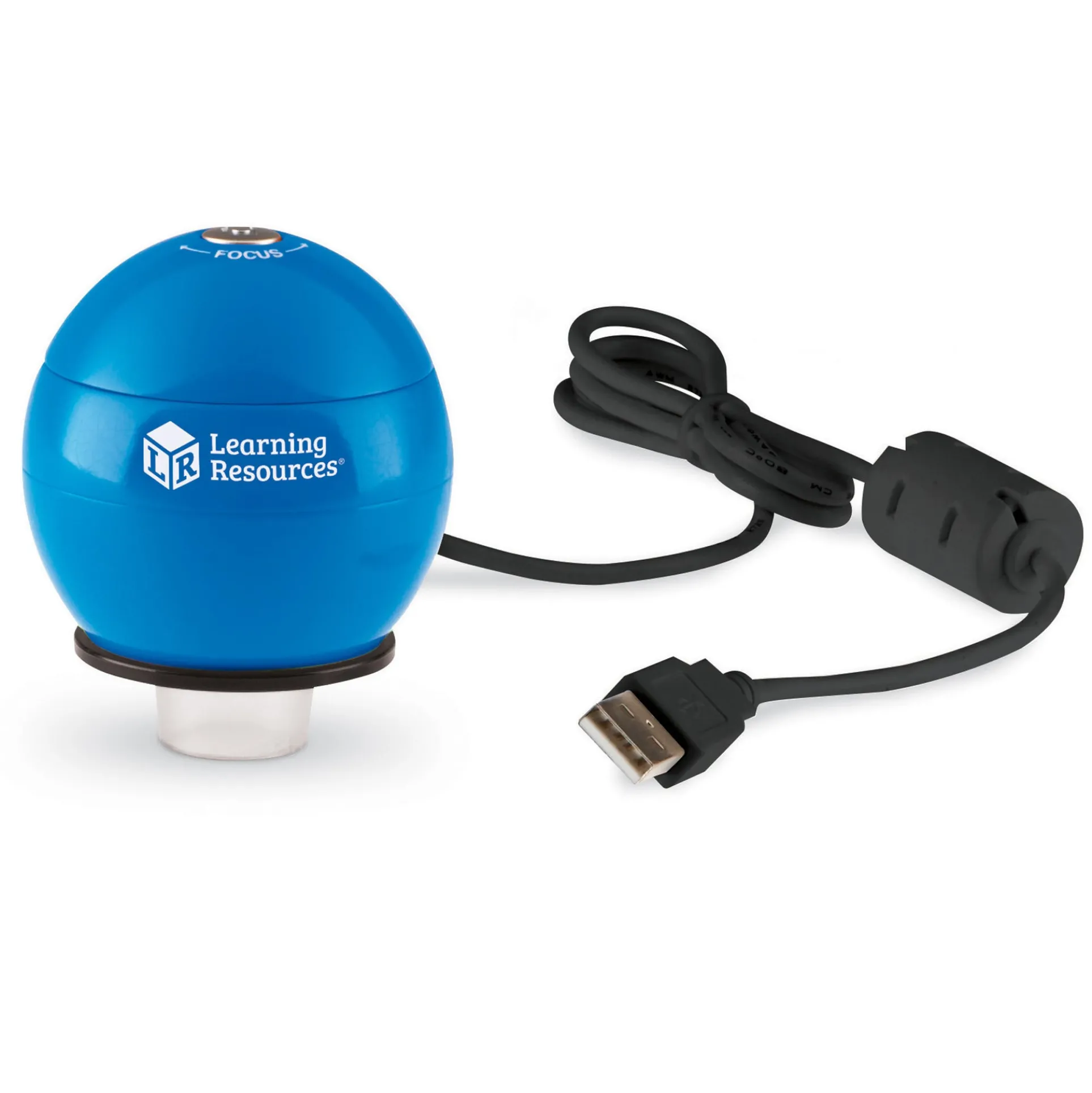 Learning Resources Zoomy 2.0 Handheld Digital Microscope - Electric Blue