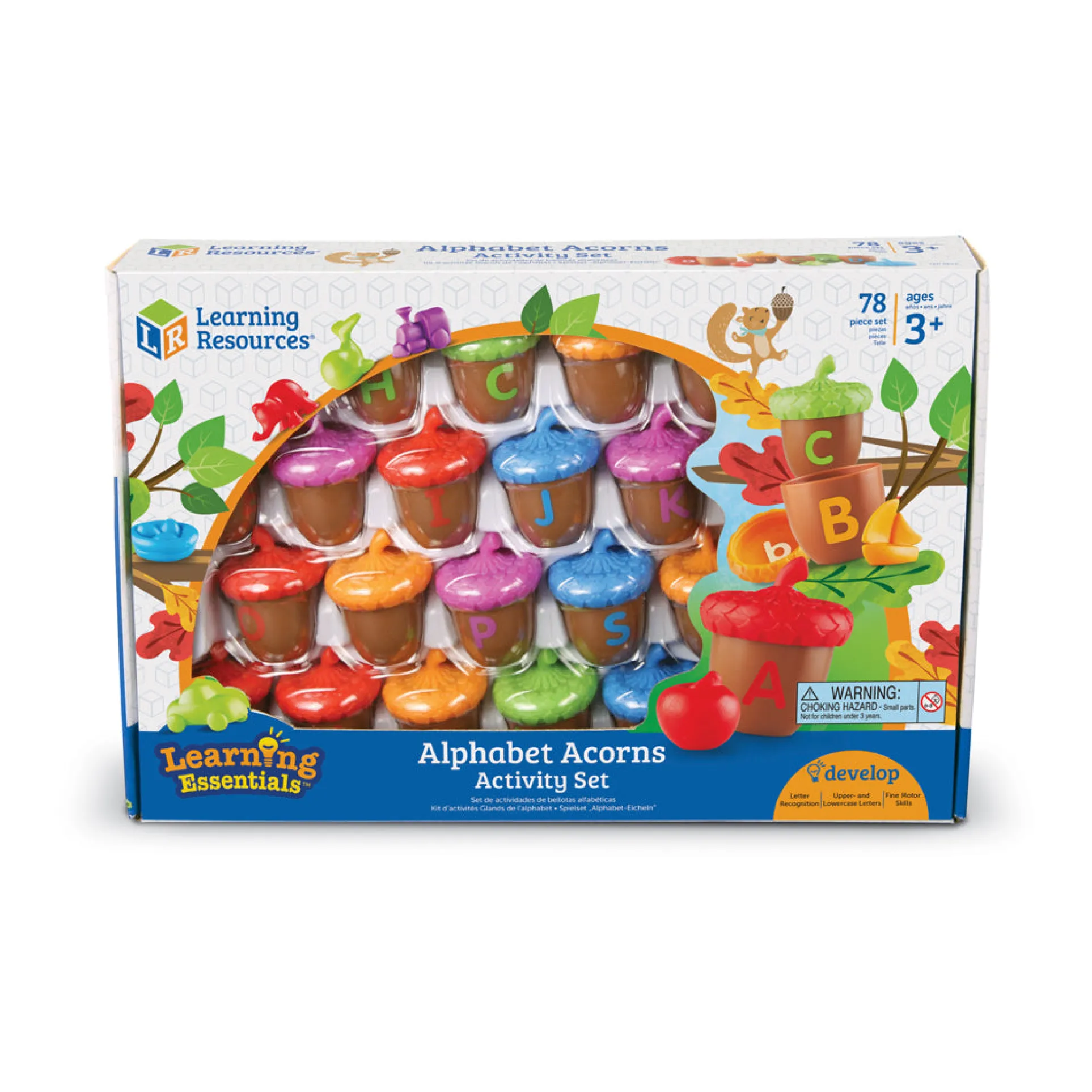 Learning Resources Alphabet Acorns Activity Set - Educational Toy