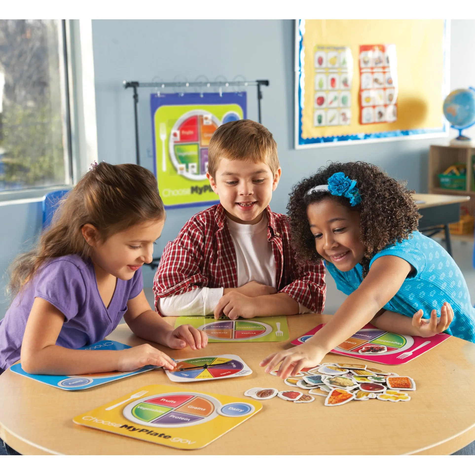 Learning Resources Healthy Helpings MyPlate Nutritional Game