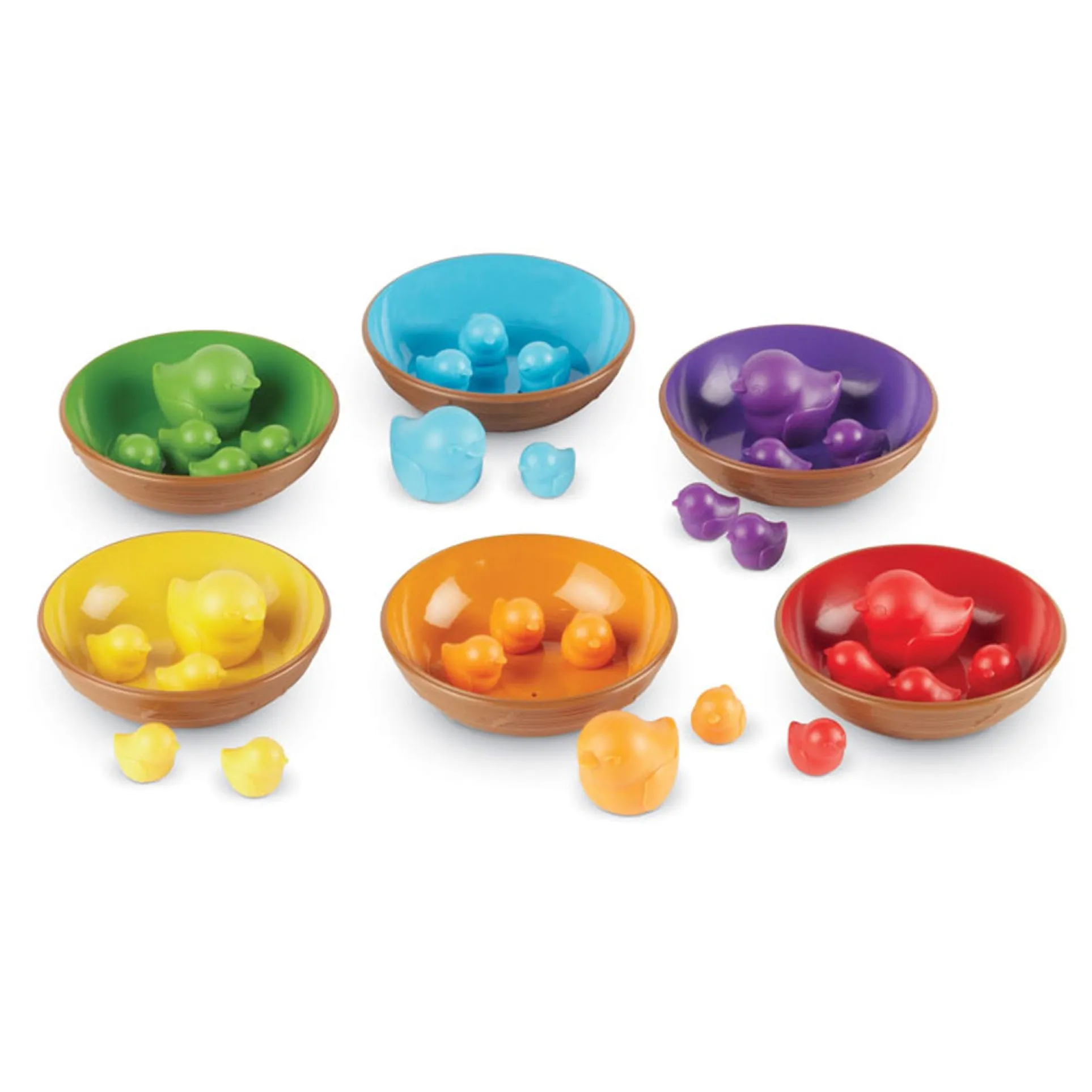 Learning Resources Birds in a Nest Sorting Set - Colorful Educational Toy