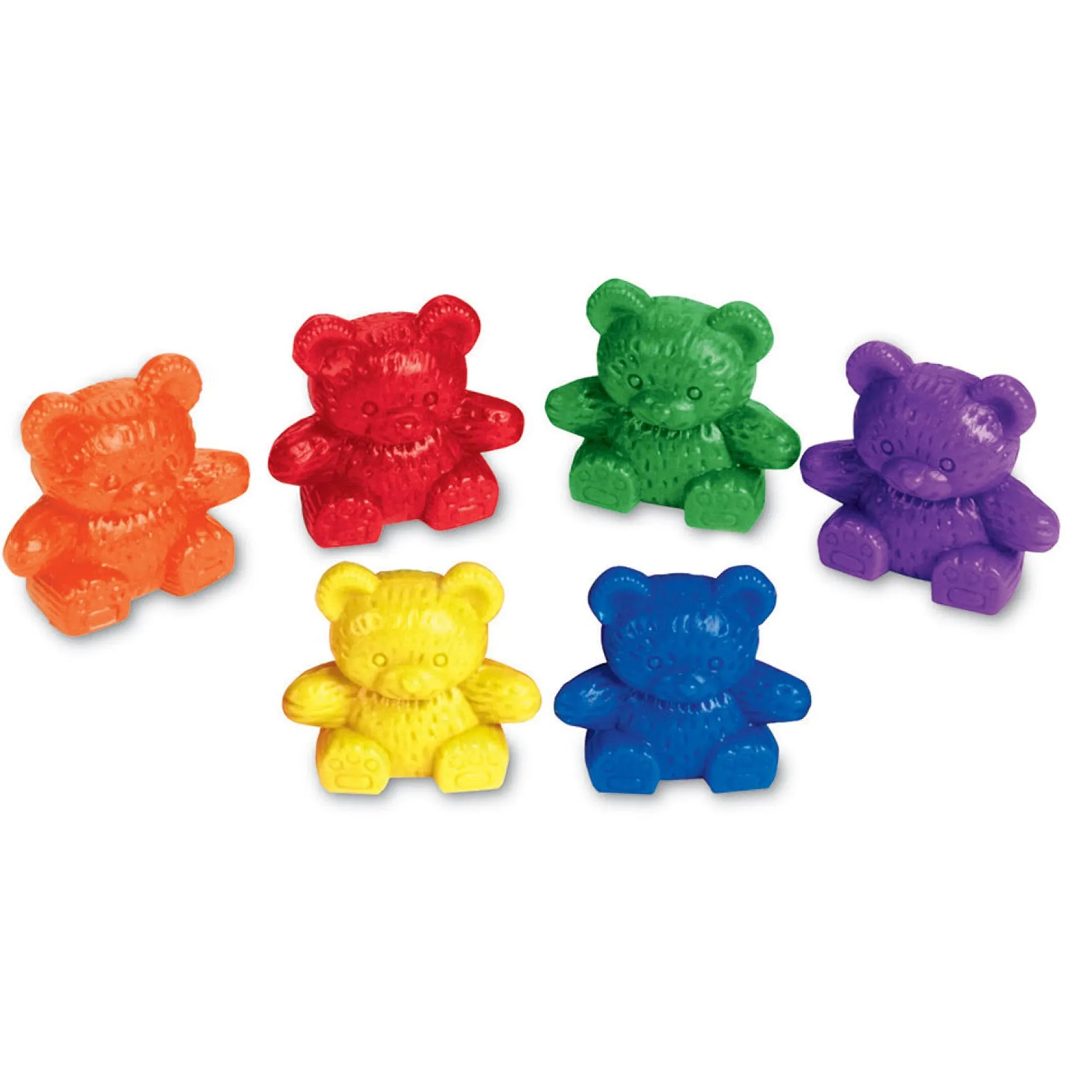Learning Resources Baby Bear Counters - Vibrant Multi-Color - Set of 102