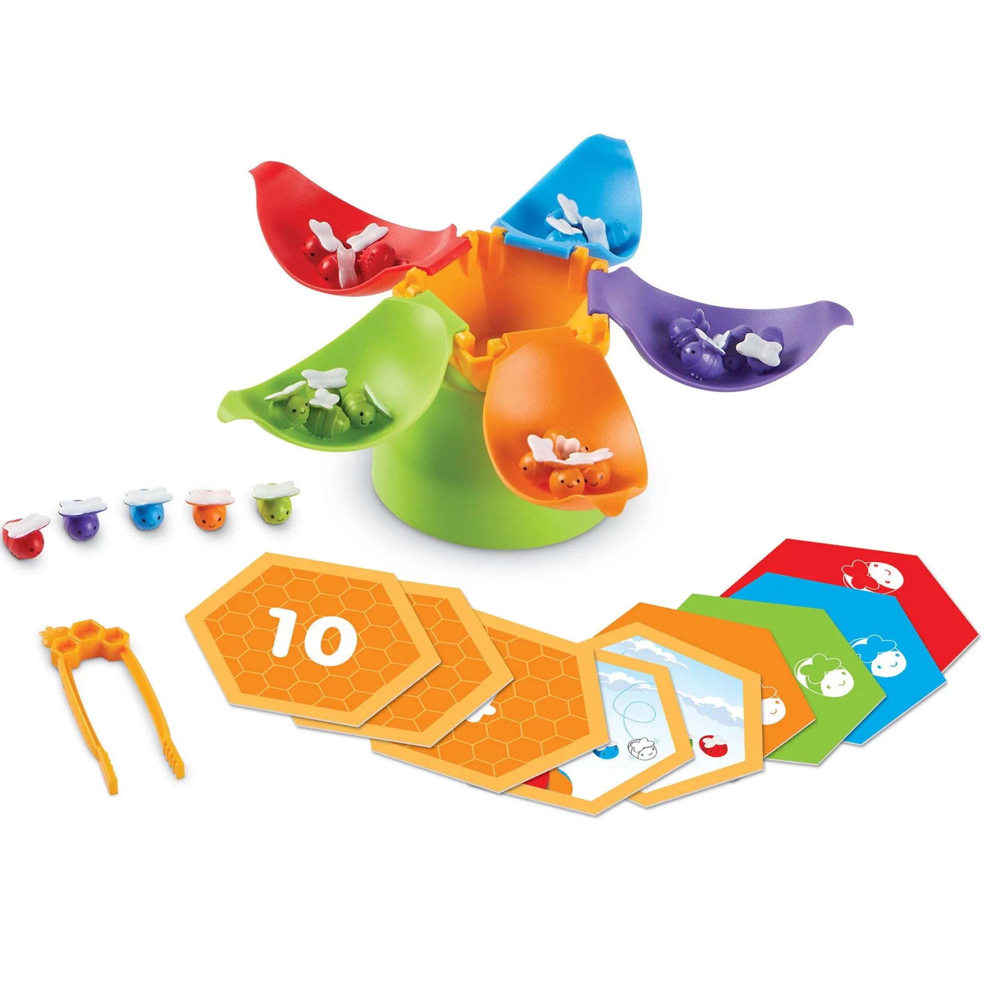 Learning Resources Balancing Bees Fine Motor Sorting Set - Eco-Friendly Learning Toy