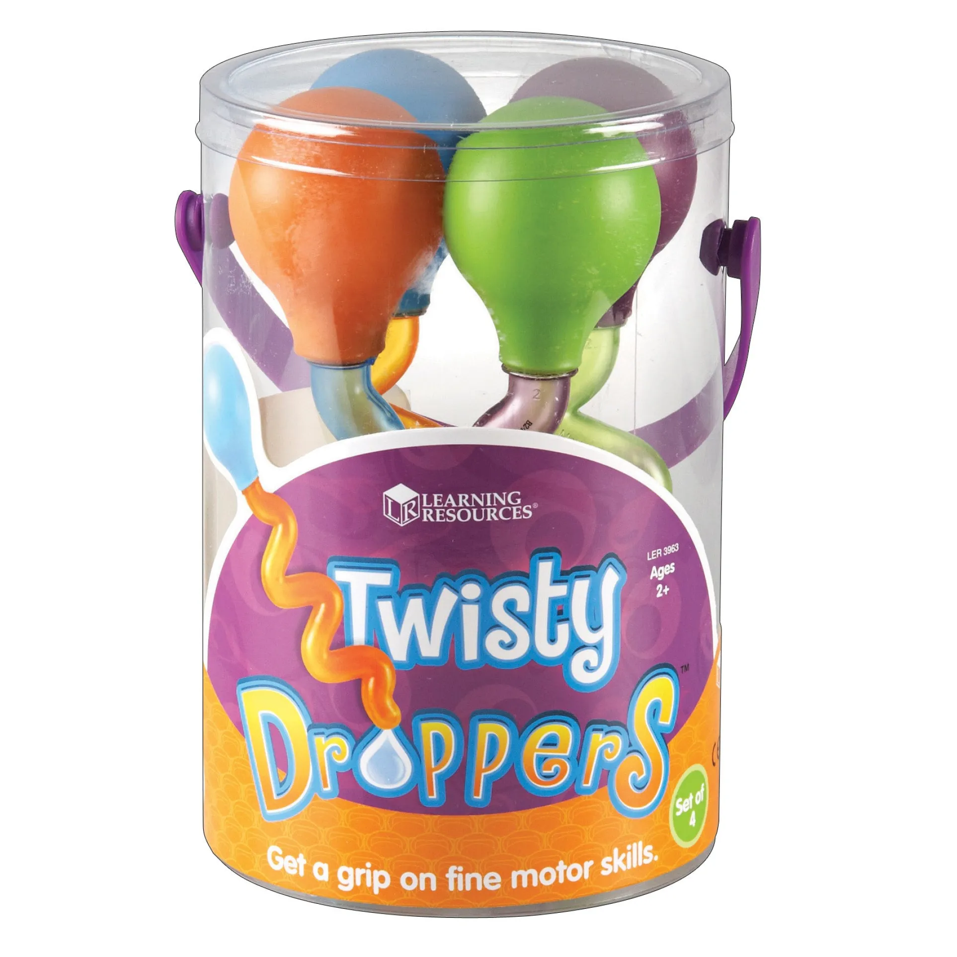 Learning Resources Twisty Droppers - Colorful Water Play Set