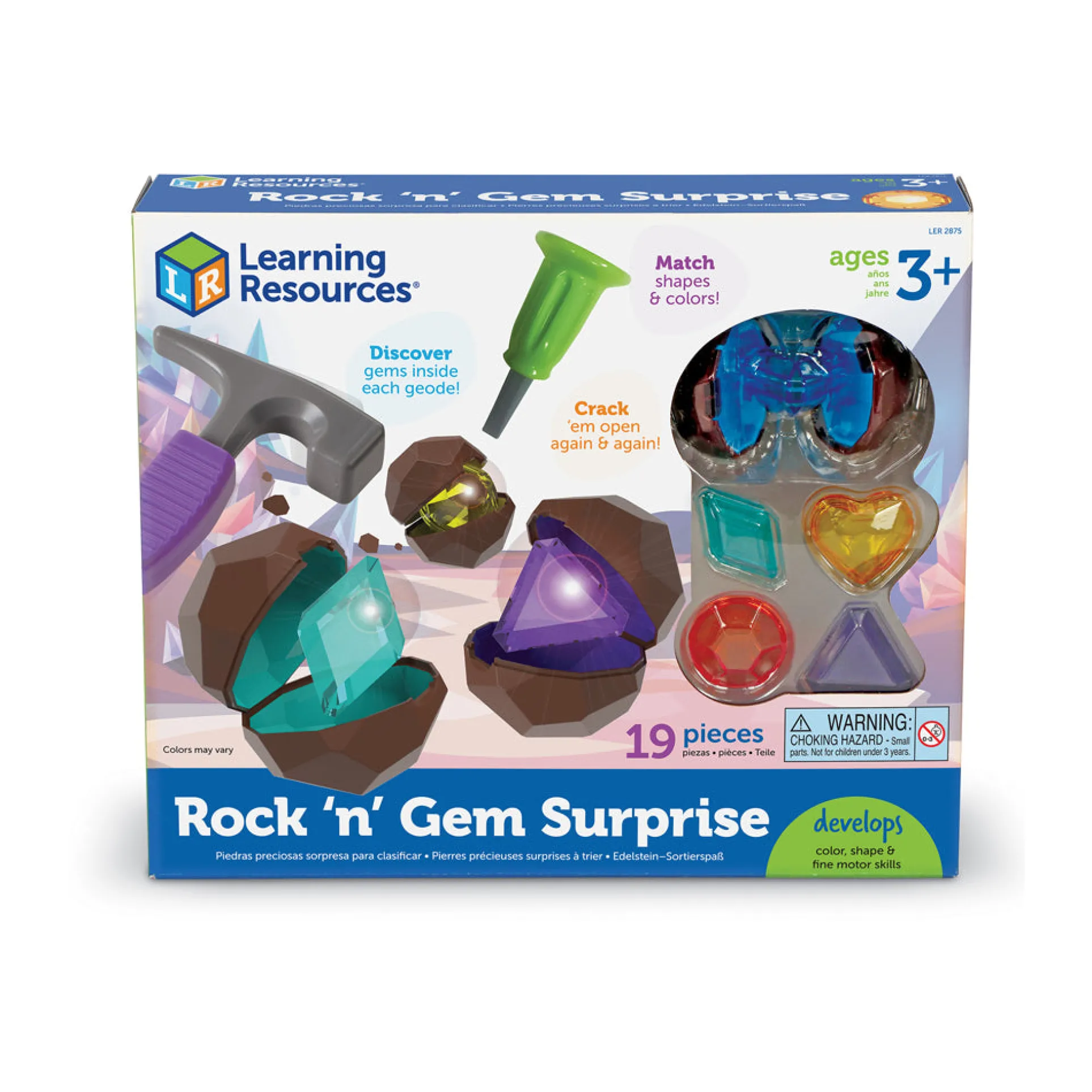 Learning Resources Rock 'n' Gem Surprise Geology Play Kit