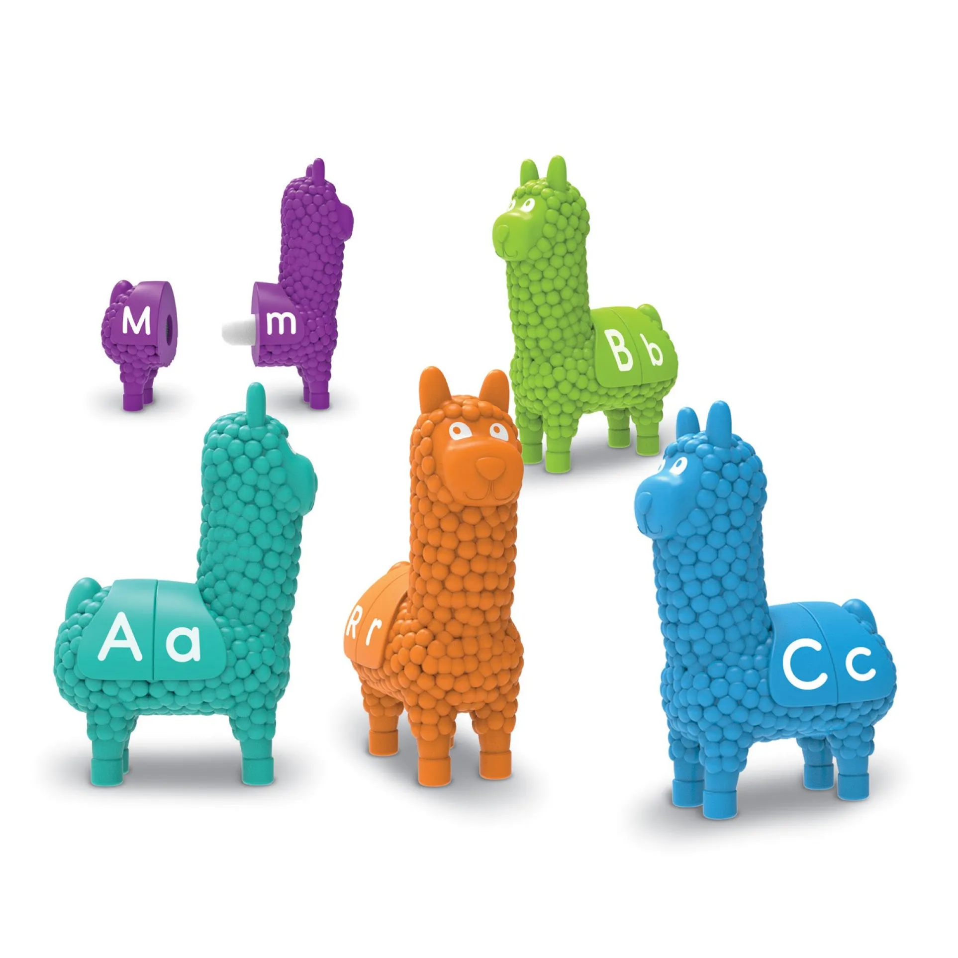 Learning Resources Snap-n-Learn Letter Llamas - Educational Alphabet Toy