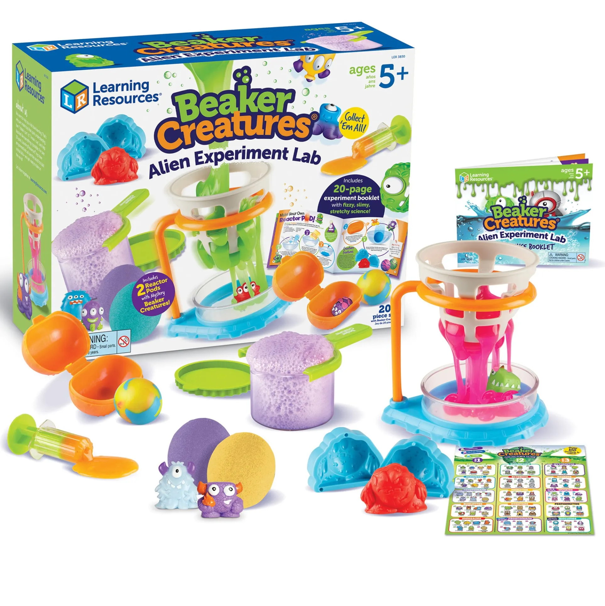 Learning Resources Beaker Creatures Alien Experiment Lab Science Kit